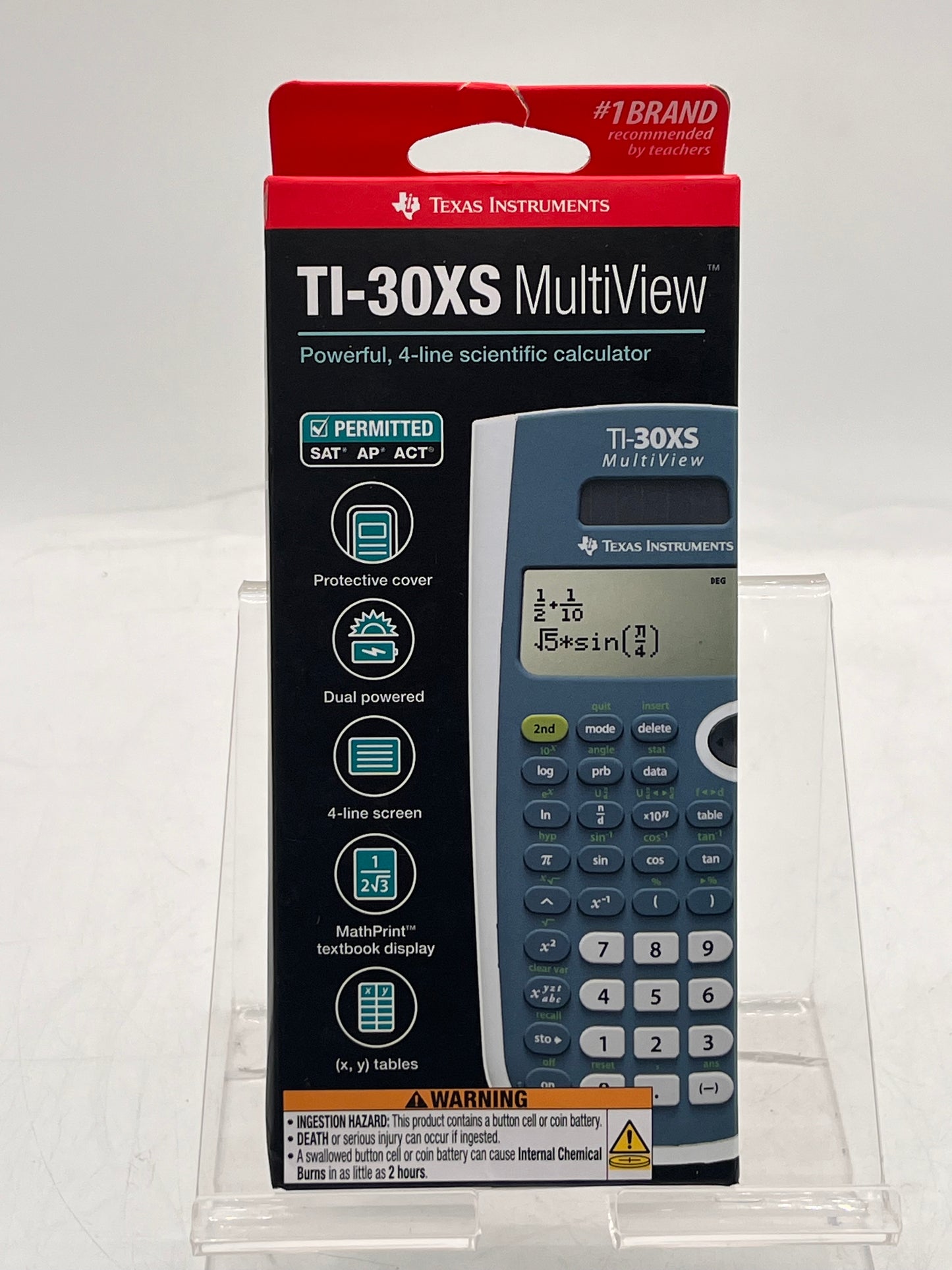 Texas Instruments TI-30XS MultiView Calculator - Blue