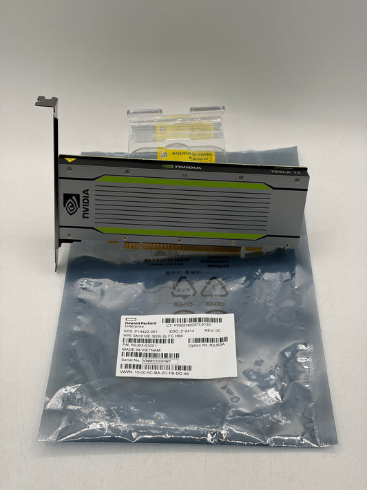 Nvidia Tesla T4 16GB DDR6 Graphics Card 699-2G183-0200-212, PG183, P09230-001