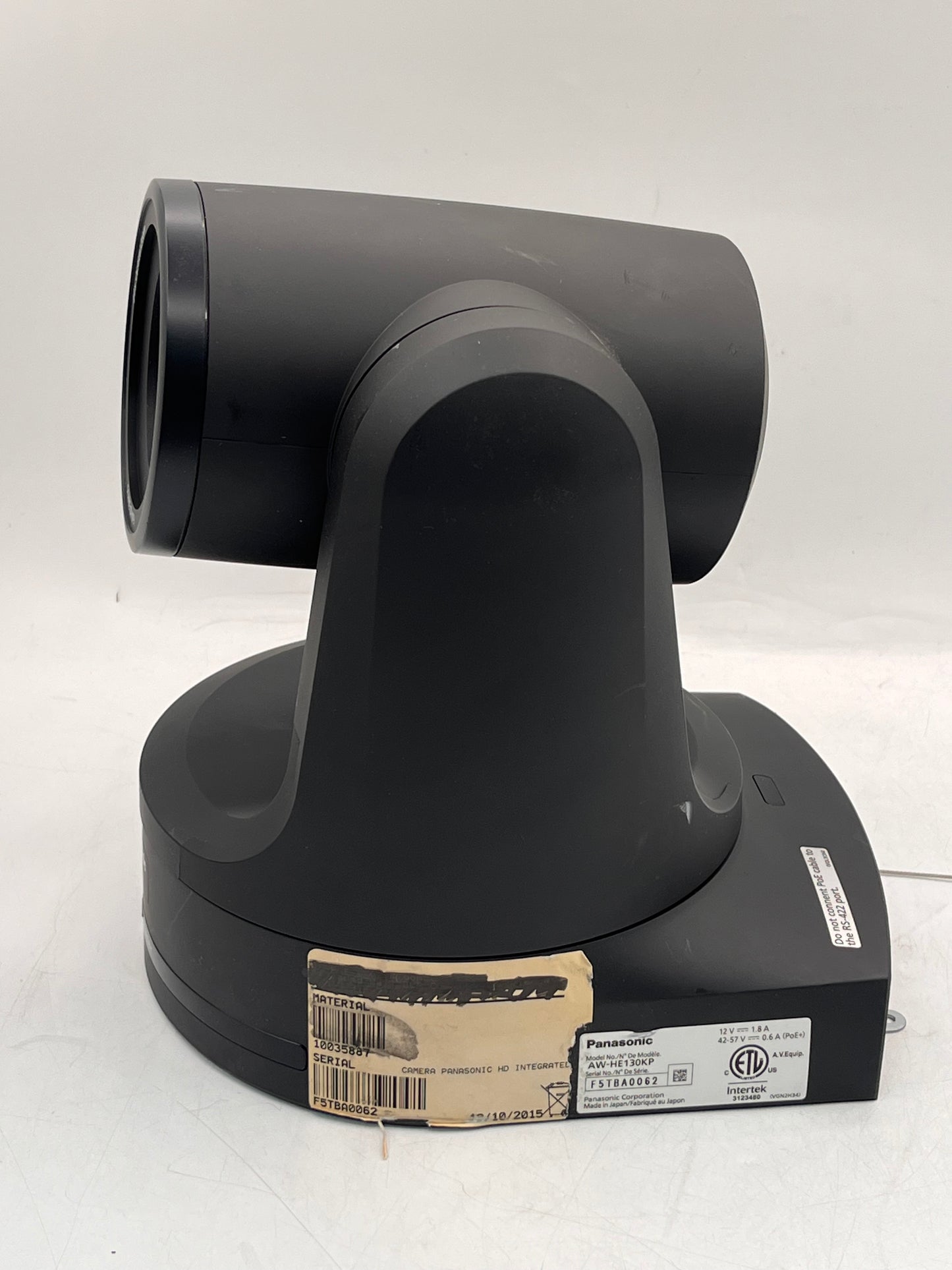Panasonic AW-HE130 Full HD 3MOS 20x Optical Zoom PTZ Camera