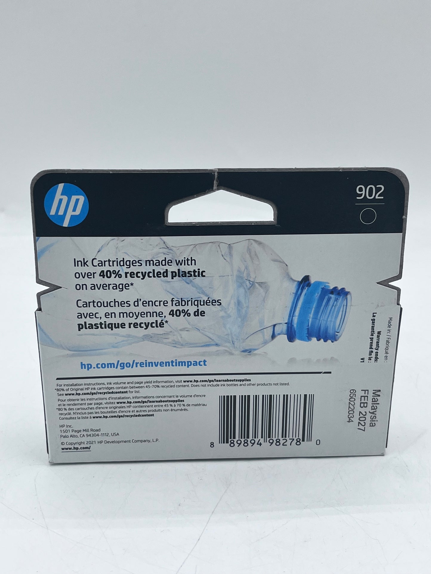 HP 902 Black Printer Toner & Ink
