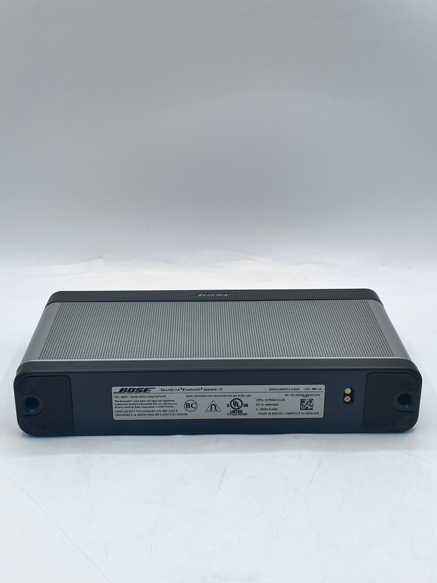 Bose SoundLink III Speaker Bluetooth Clear Sound - Gray READ