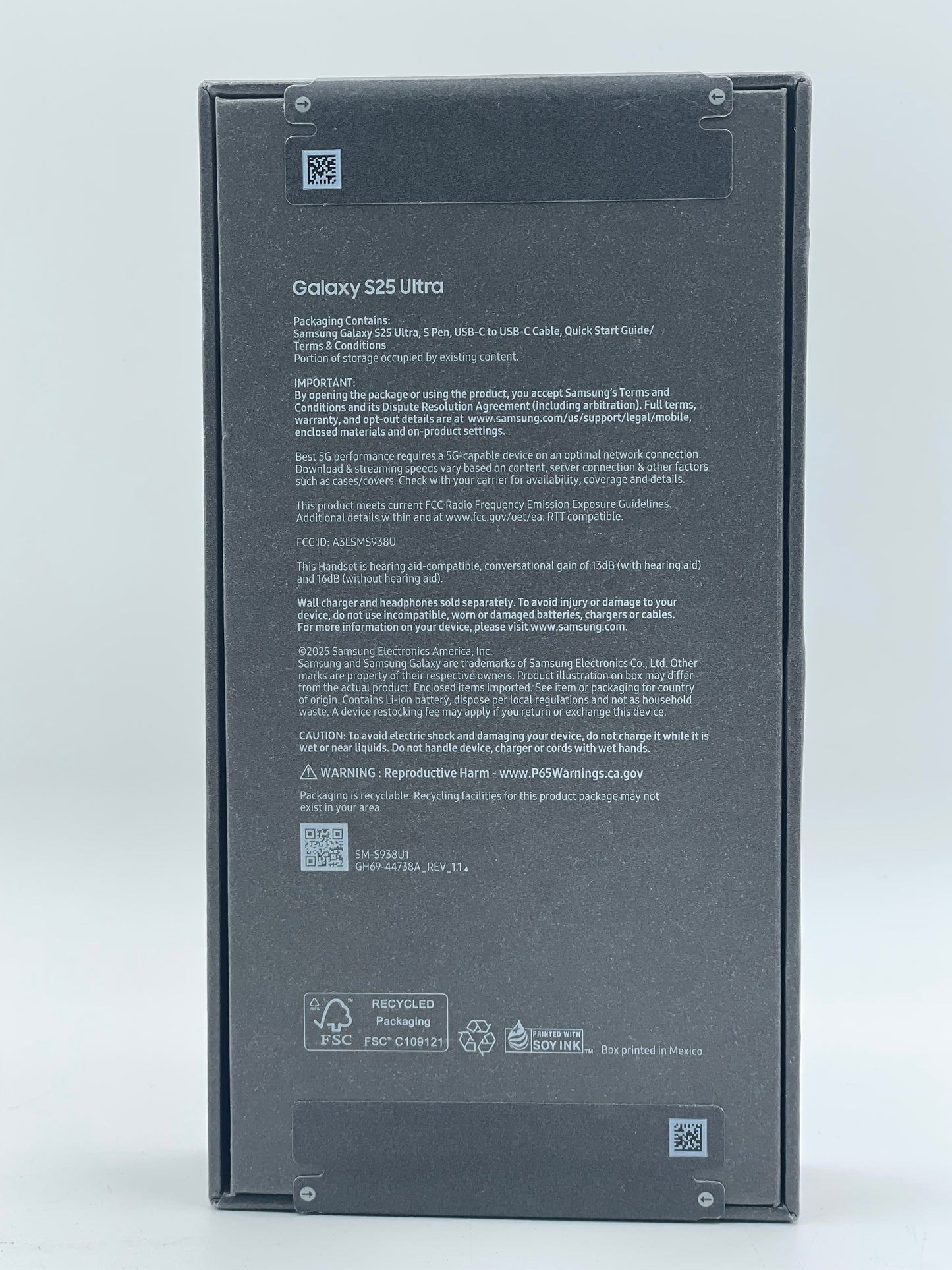 Unlocked Samsung Galaxy S25 Ultra - 512GB - Black - New In Box