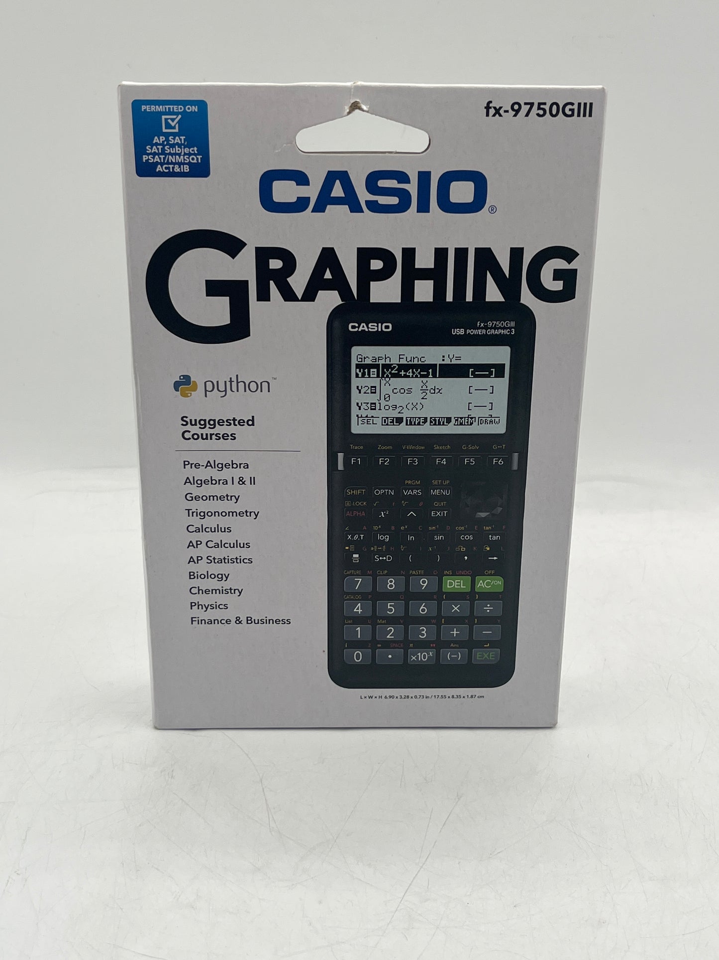Casio FX-9750GIII Graphing Calculator - Black