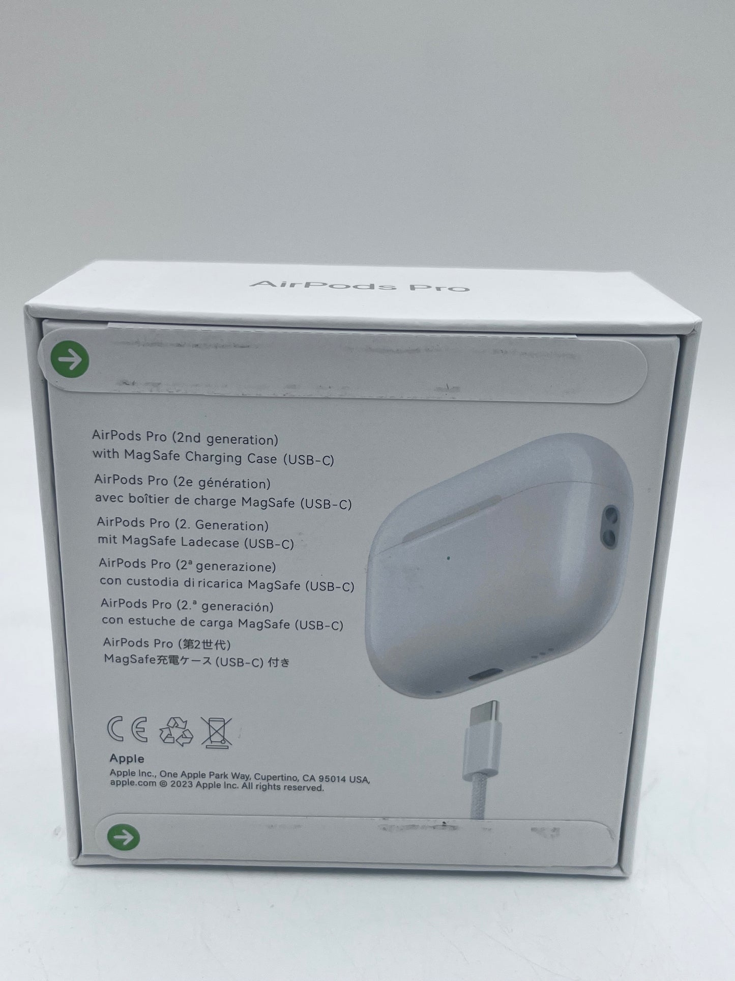 AirPods Pro 2nd Gen with Wireless Charging Case  MTJV3LL/A A3049 A2968