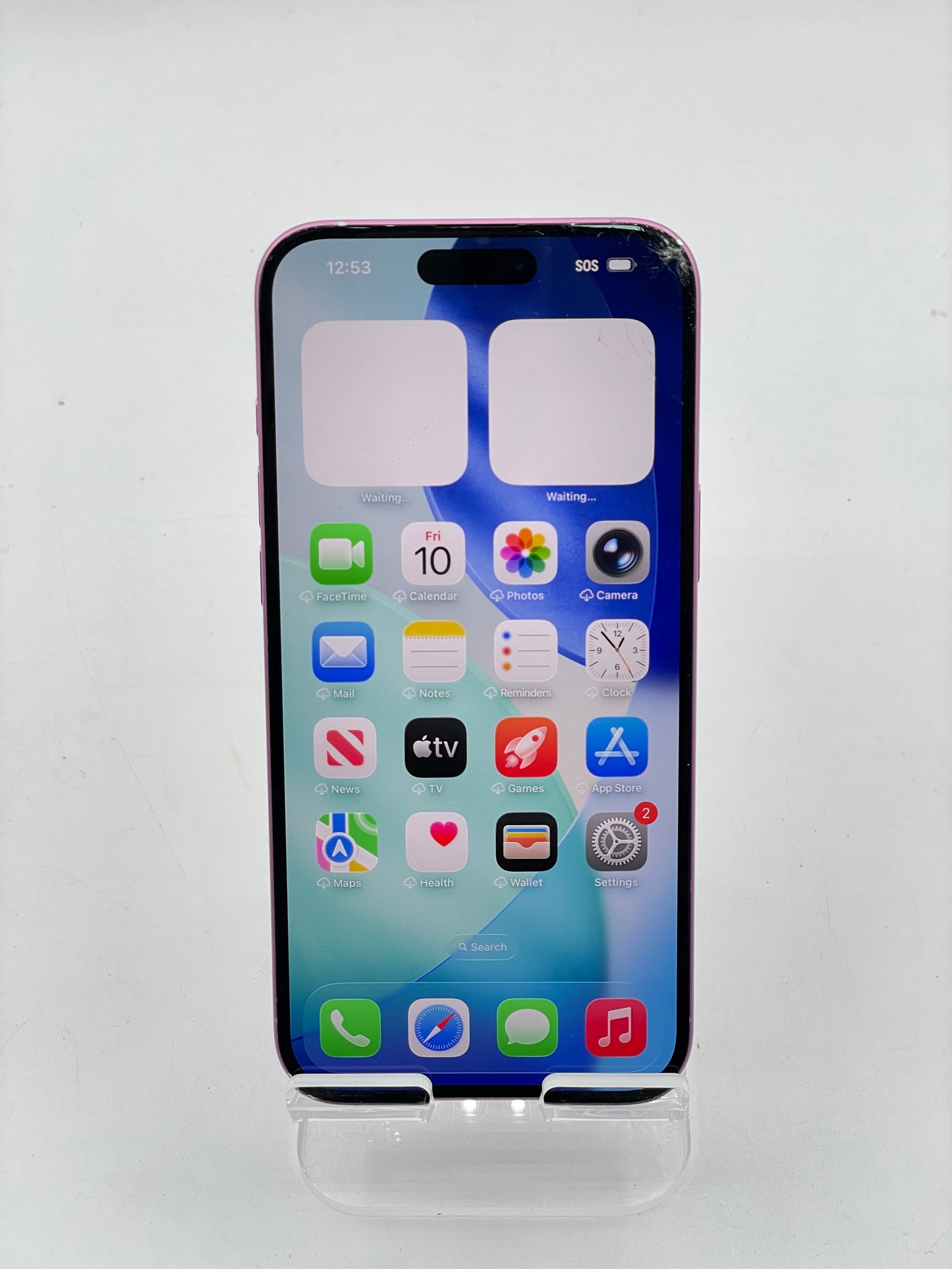 T-Mobile Only Apple iPhone 16 Plus 128GB A3082 MXUV3LL/A Pink READ