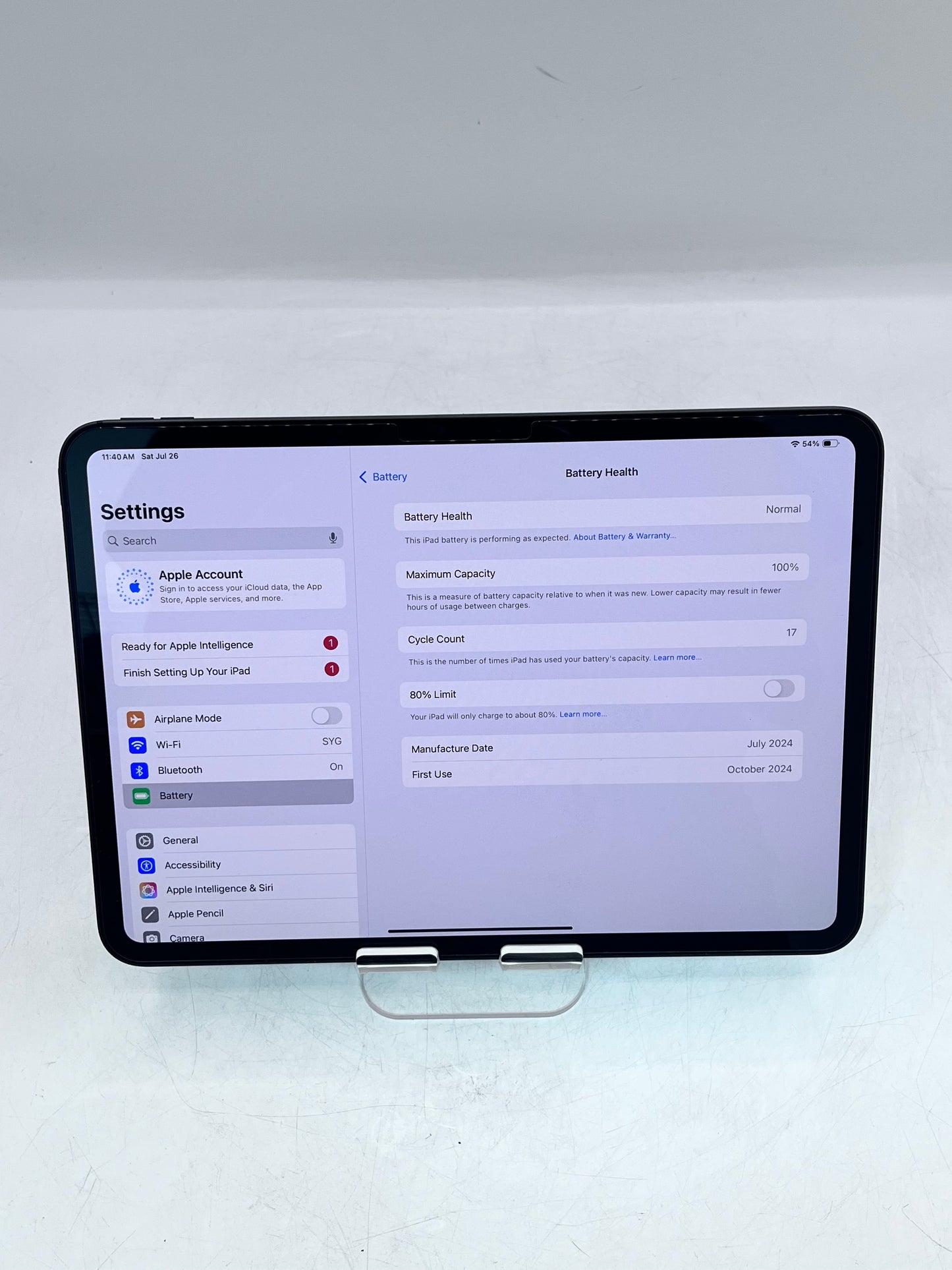 Apple iPad Pro 11-inch M4 A2836 MVVC3LL/A 512GB Wi-Fi - Space Gray