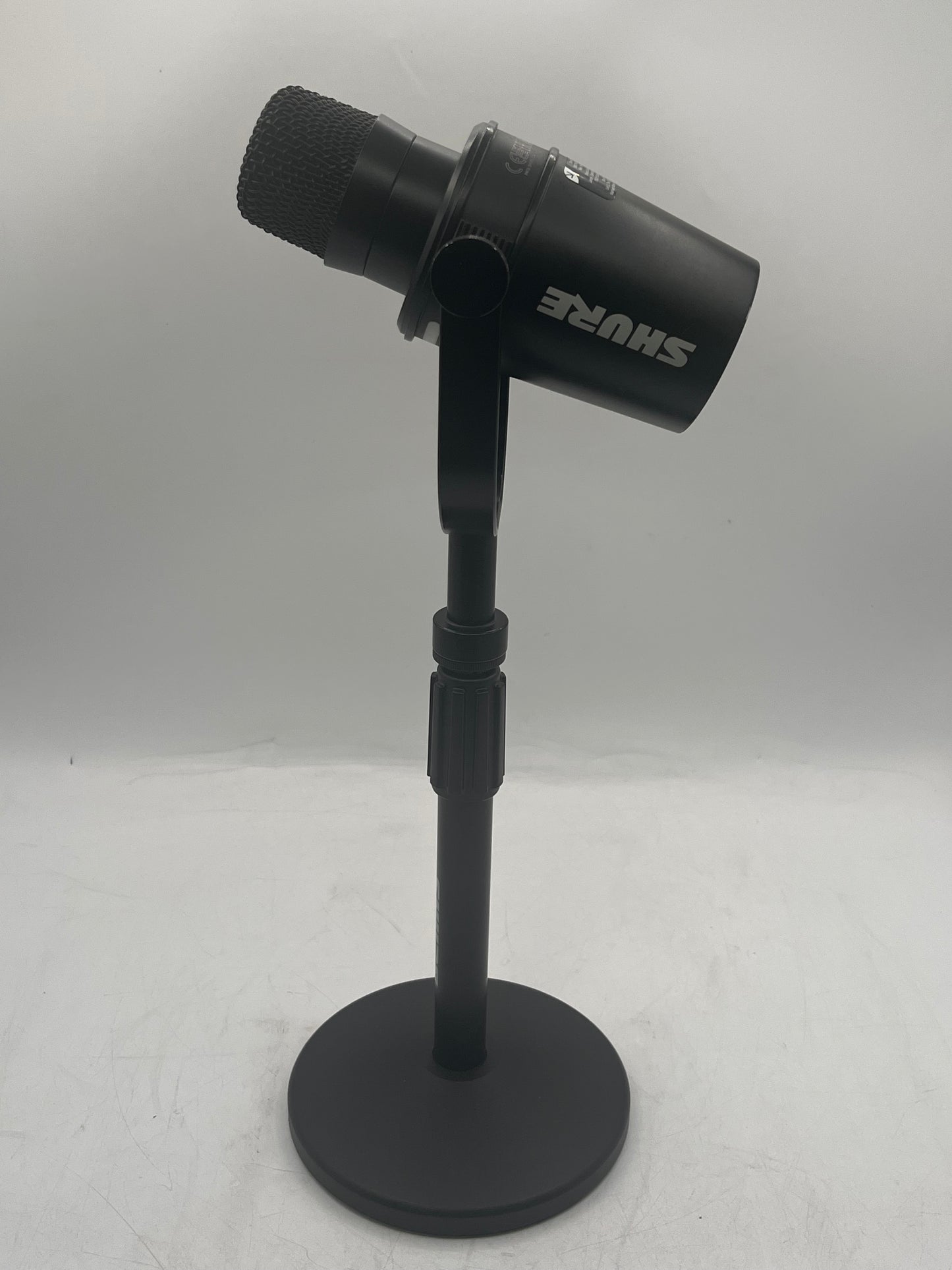 Shure MV7+ Dynamic Podcast Microphone with USB-C and XLR - Black