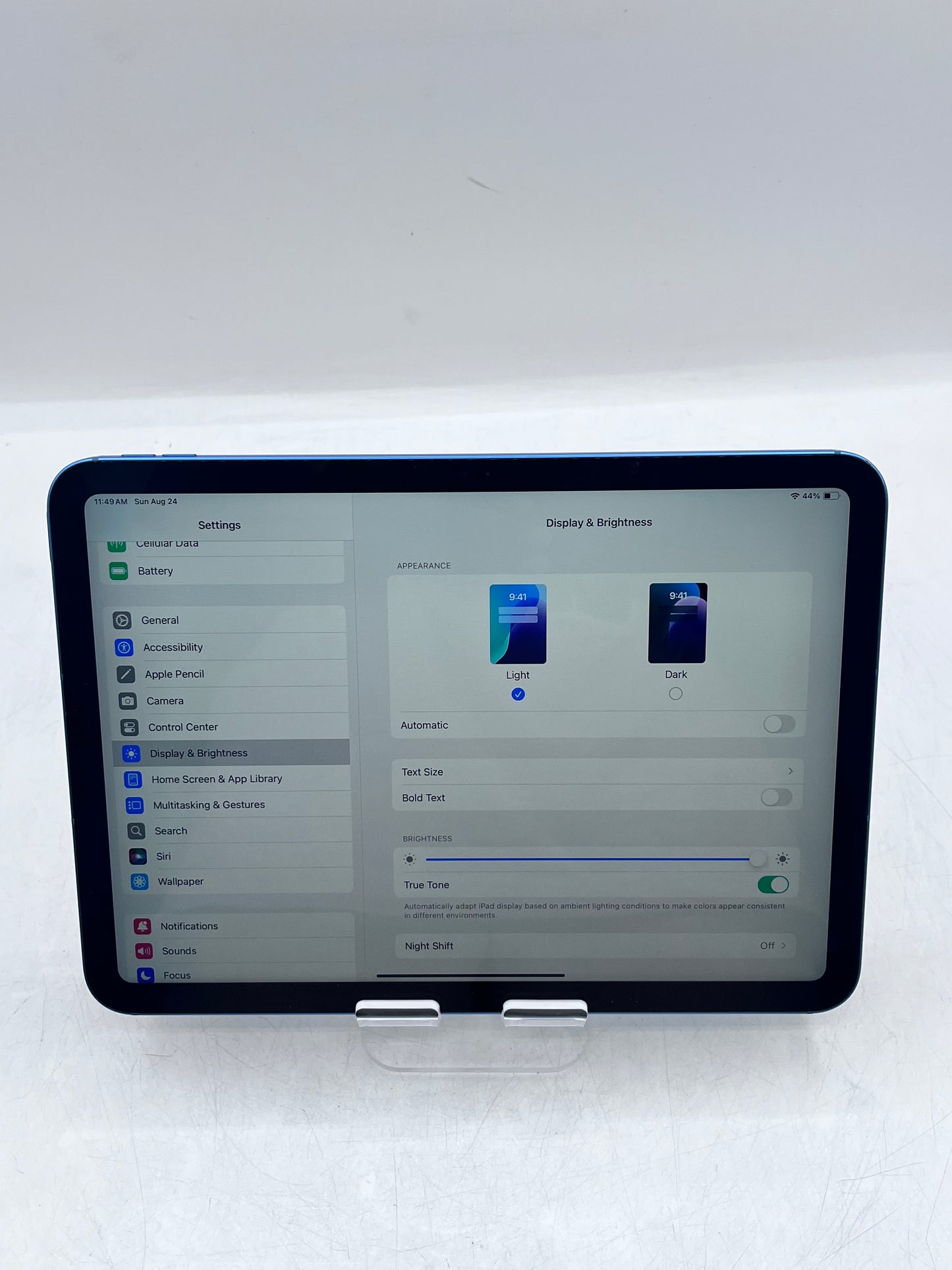 Apple iPad (A16) 11" Wi-Fi 128GB A3355 MD7G4LL/A 100% BH - Blue