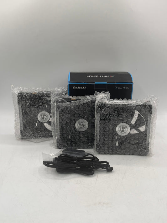 LIAN LI UNI Fan SL120 Single Pack Case Fan Black