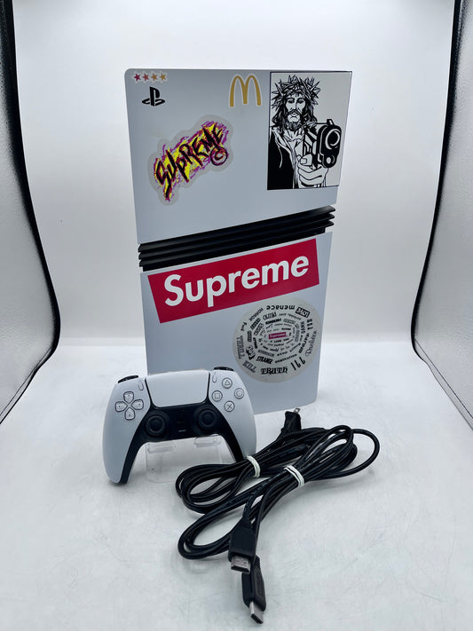 Sony PS5 PRO Disc-Free Gaming Console CFI-7019 - White