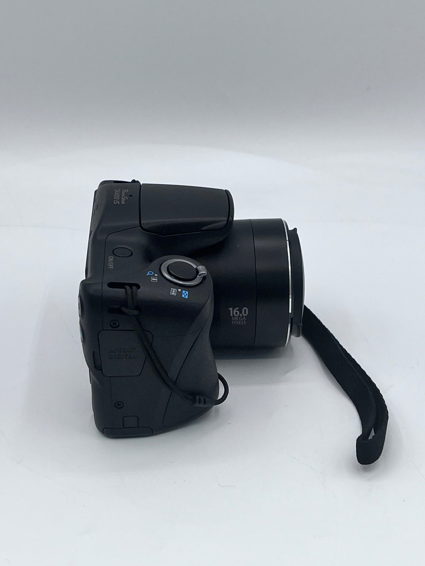 Canon PowerShot SX400 IS 16.0MP 30x Optical Zoom Digital Camera - Black