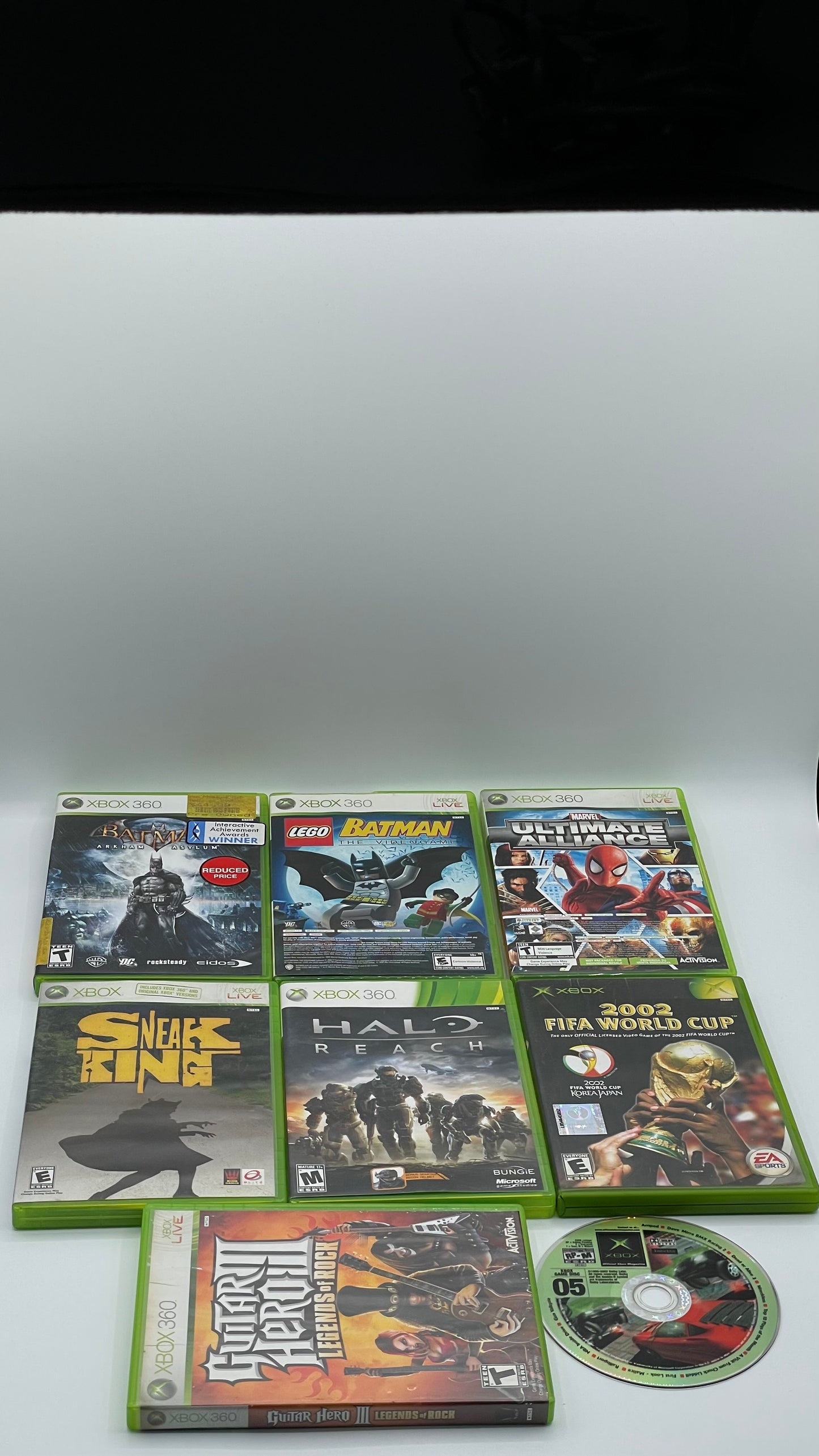 Assorted Xbox & Xbox 360 Video Games Lot of 8