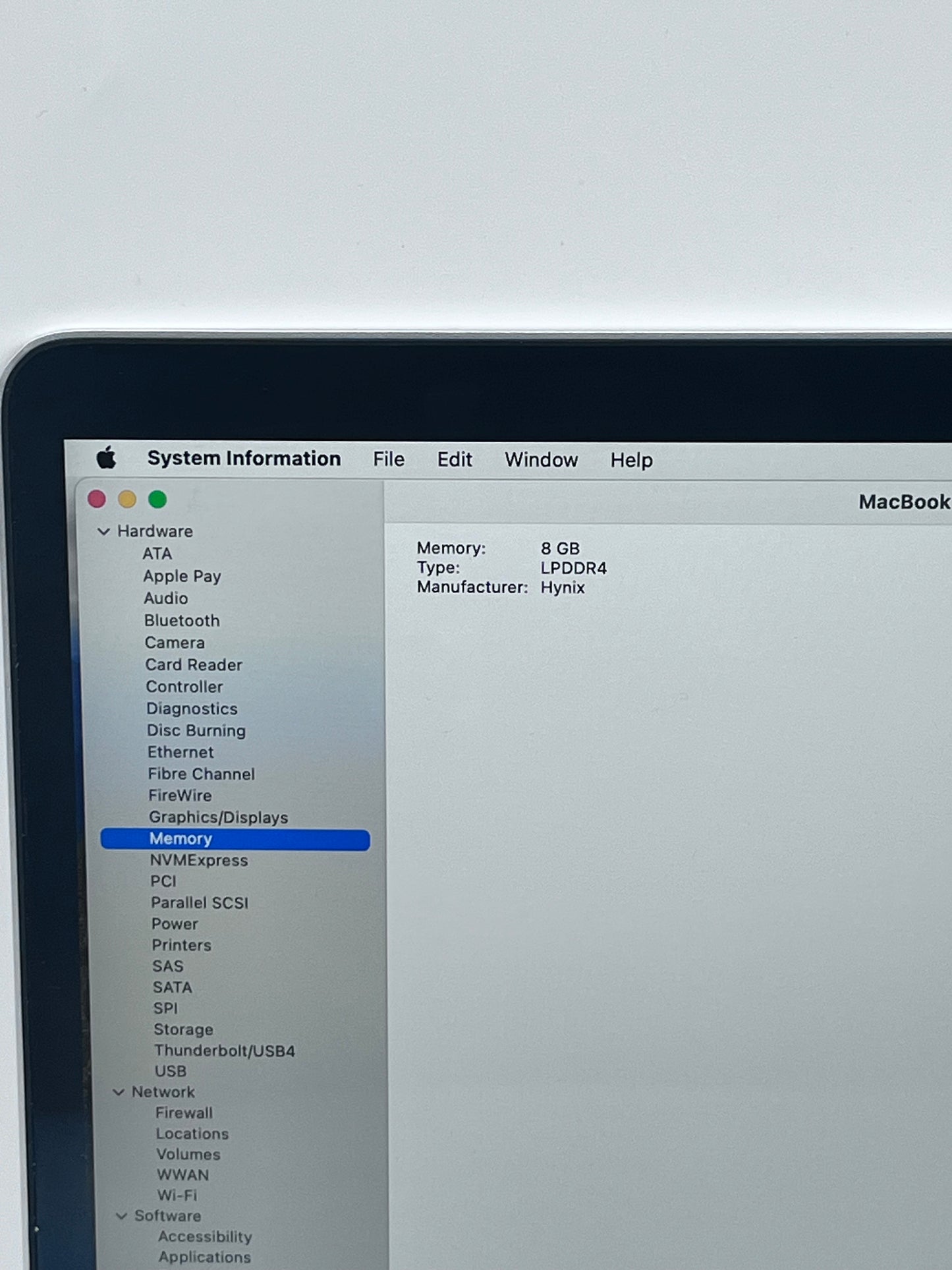 2020 Apple MacBook Air 13.3" M1 7C 8GB 256GB A2337 REMOTELY MANAGED