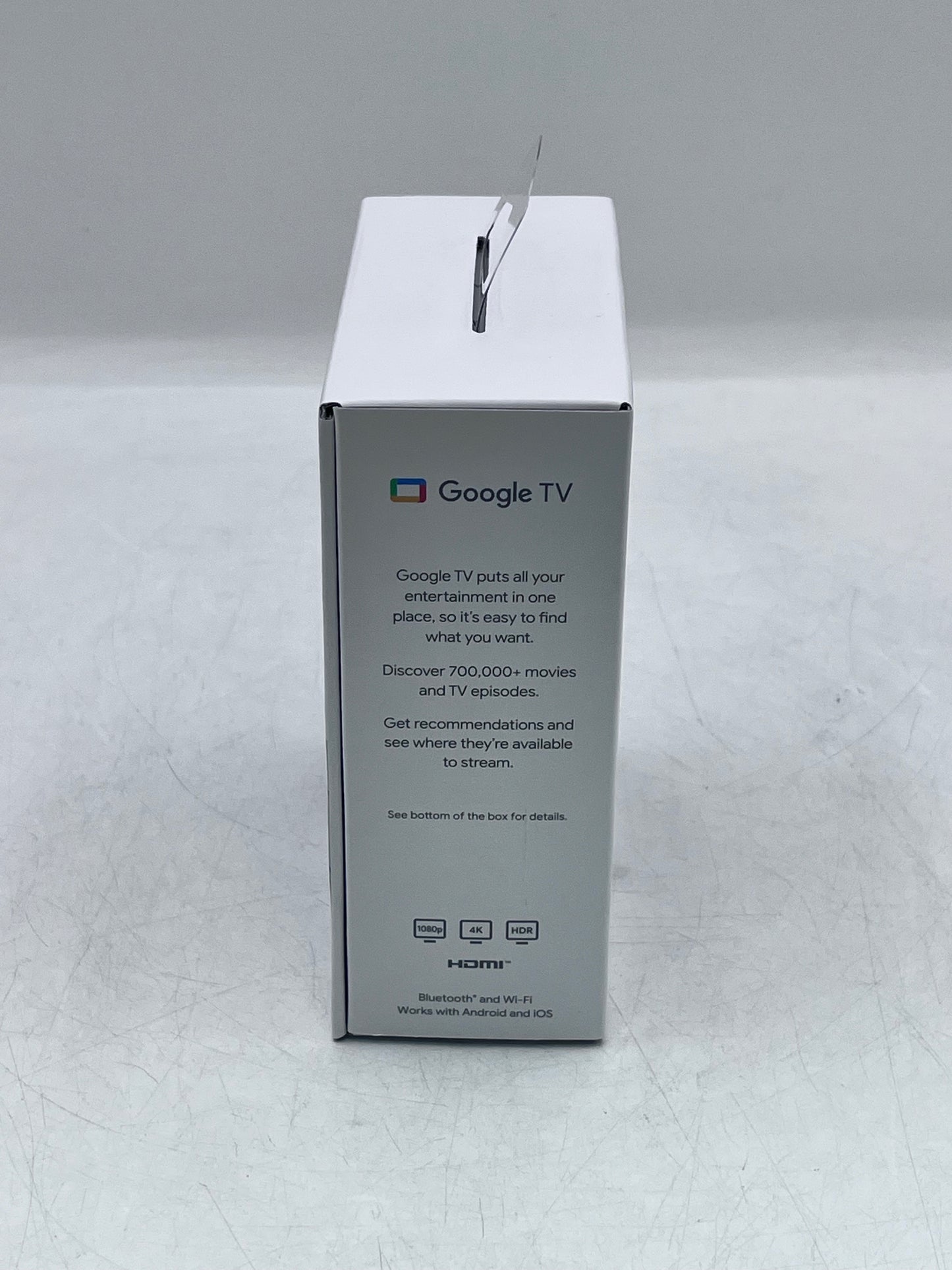 Google Chromecast with Google TV - Blue - New Open Box
