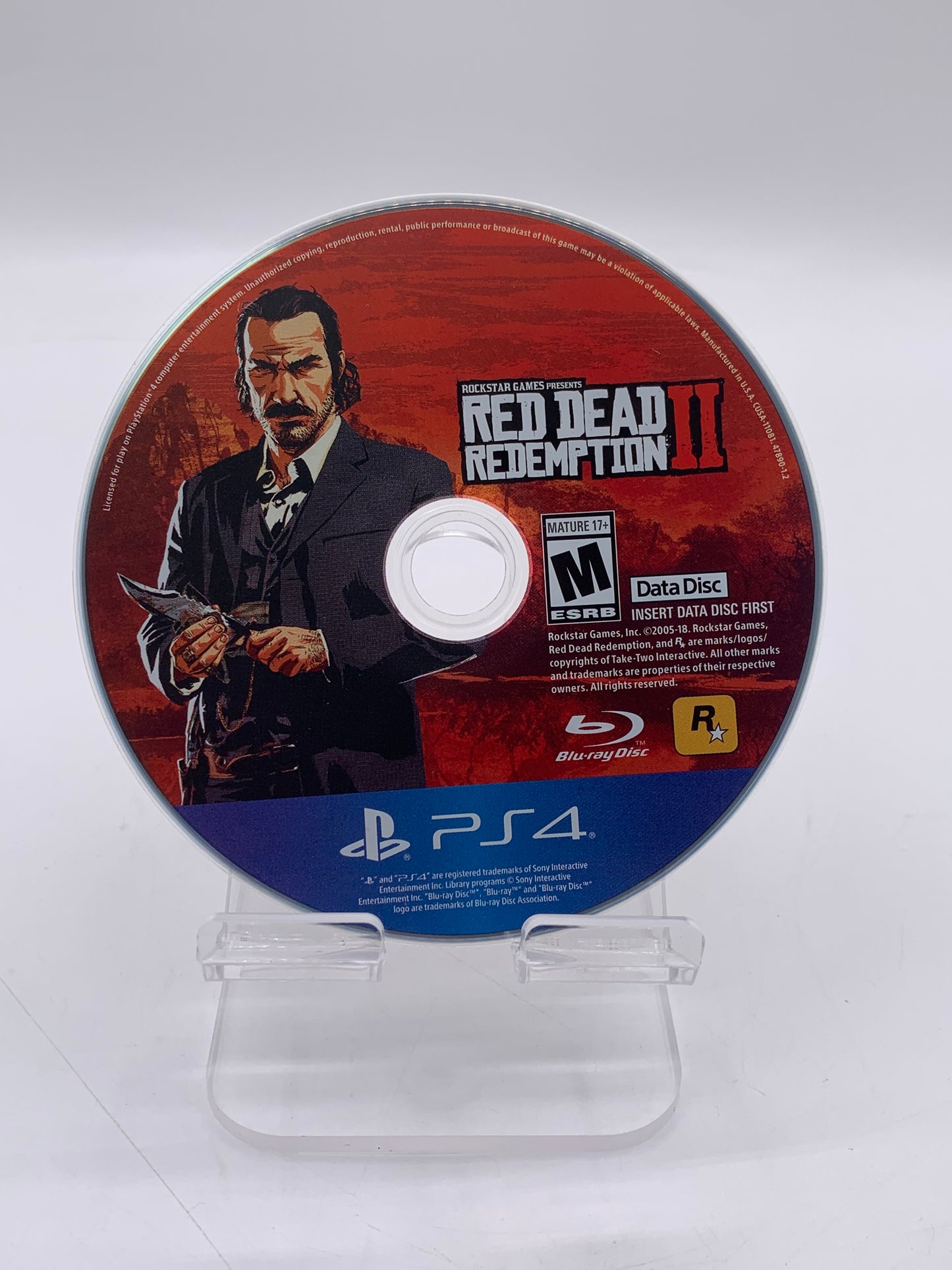 Playstation 4 Red Dead Redemption 2 Game - Free shipping!
