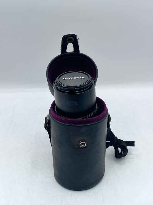 Olympus OM-System Zuiko 65-200mm f/4 Black Lens