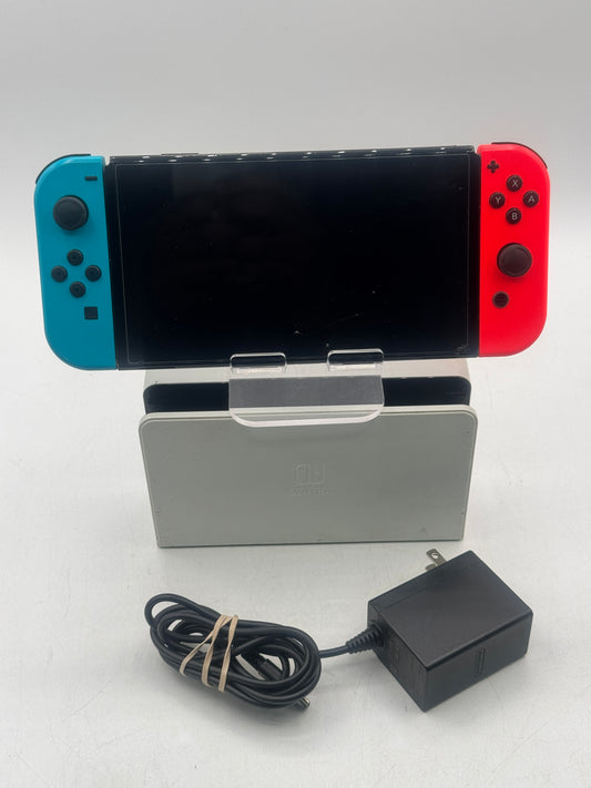 Nintendo Switch OLED HEG-001 Handheld Console | Bad LCD| FOR PARTS - Free Shipping
