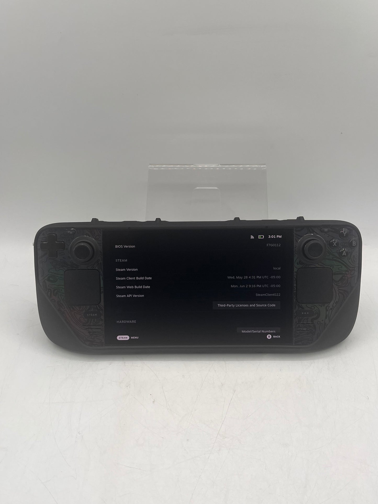 Valve Steam Deck OLED 512GB (1030) 2023 With Dbrand Killswitch Case - Black