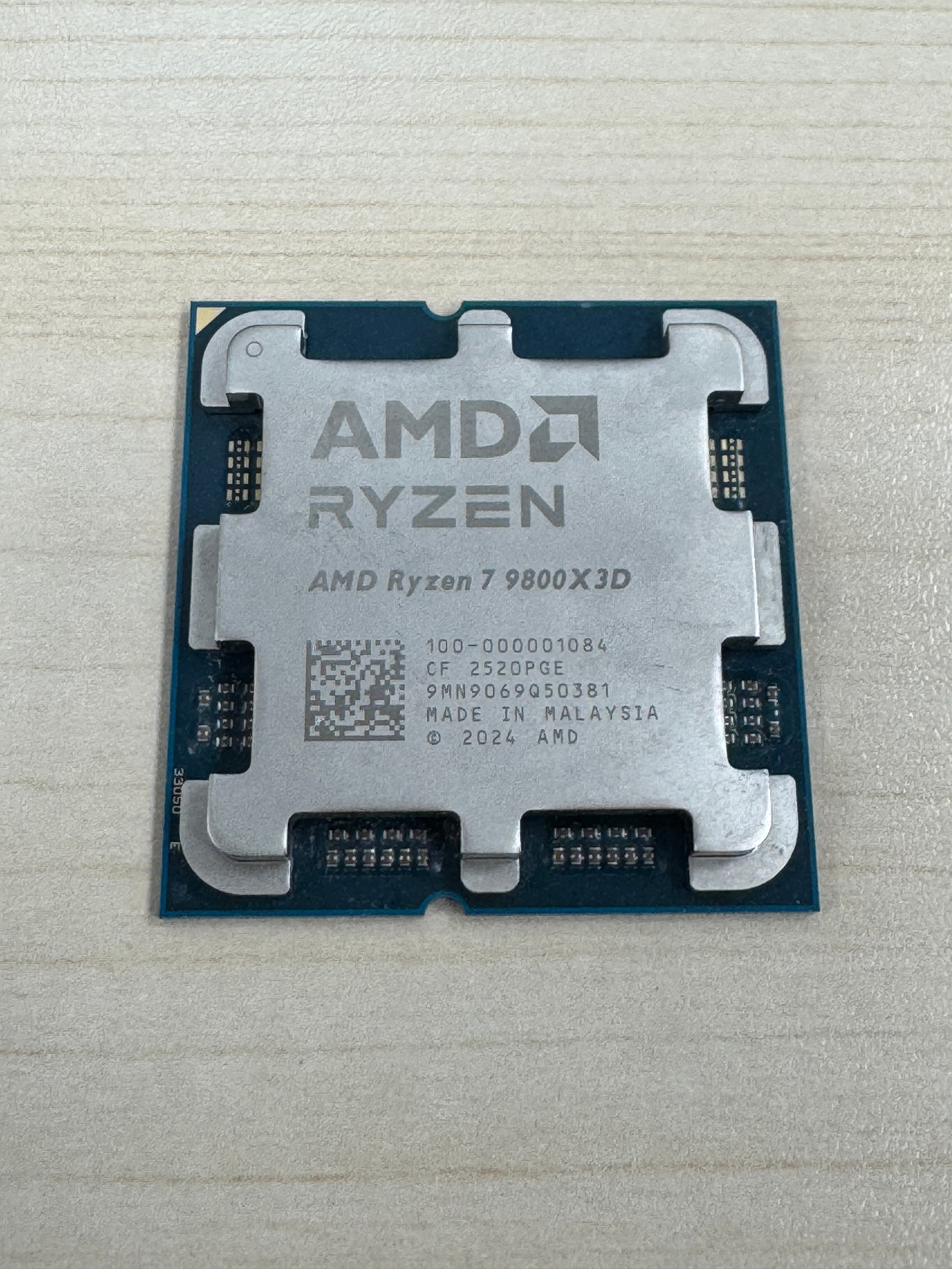 AMD Ryzen 7 9800X3D 8-Core 16-Thread 4.7GHz Tested Free Shipping