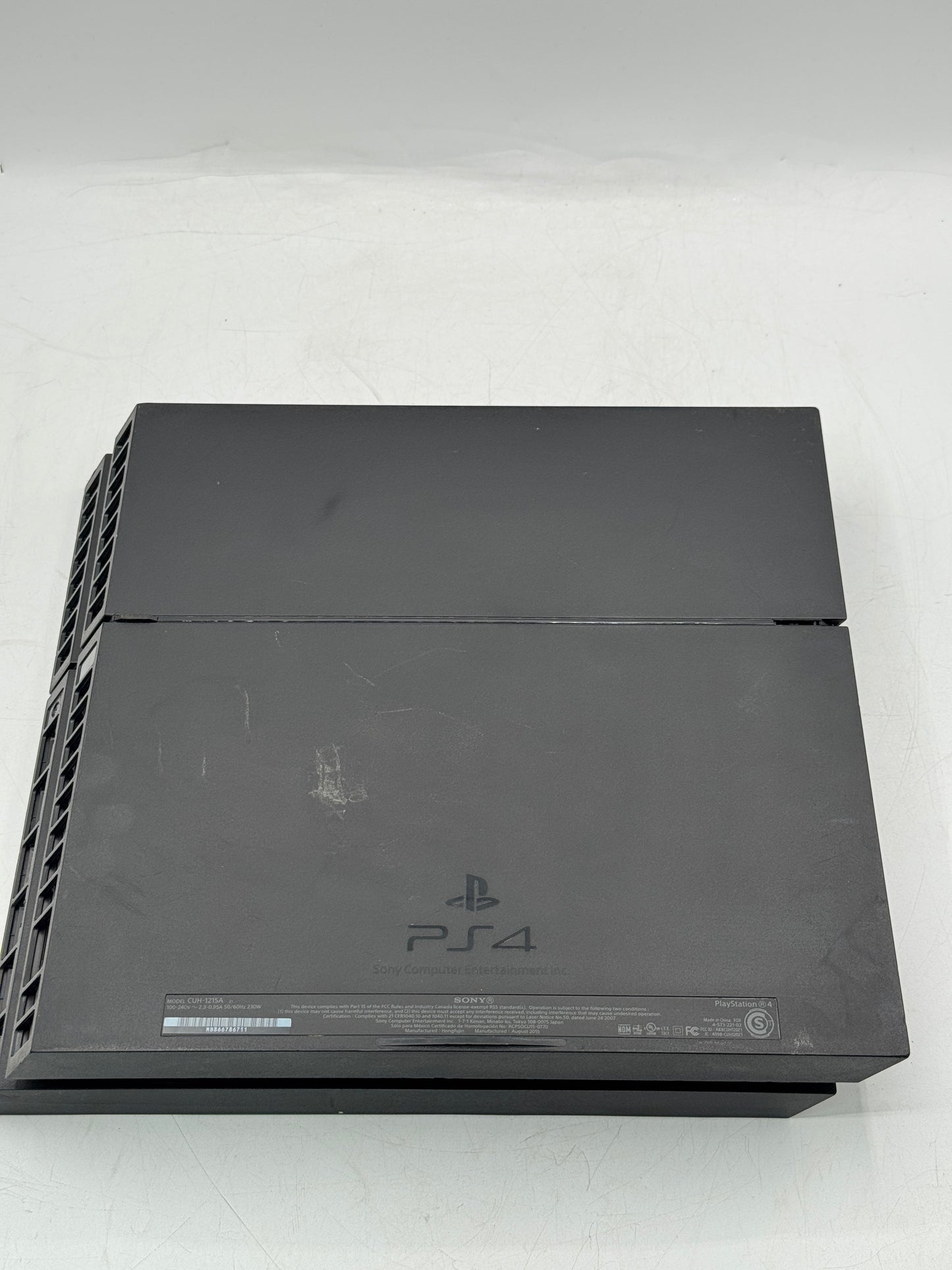 Sony PlayStation 4 CUH-1215A 500GB Black w/ Cords Tested Free Shipping