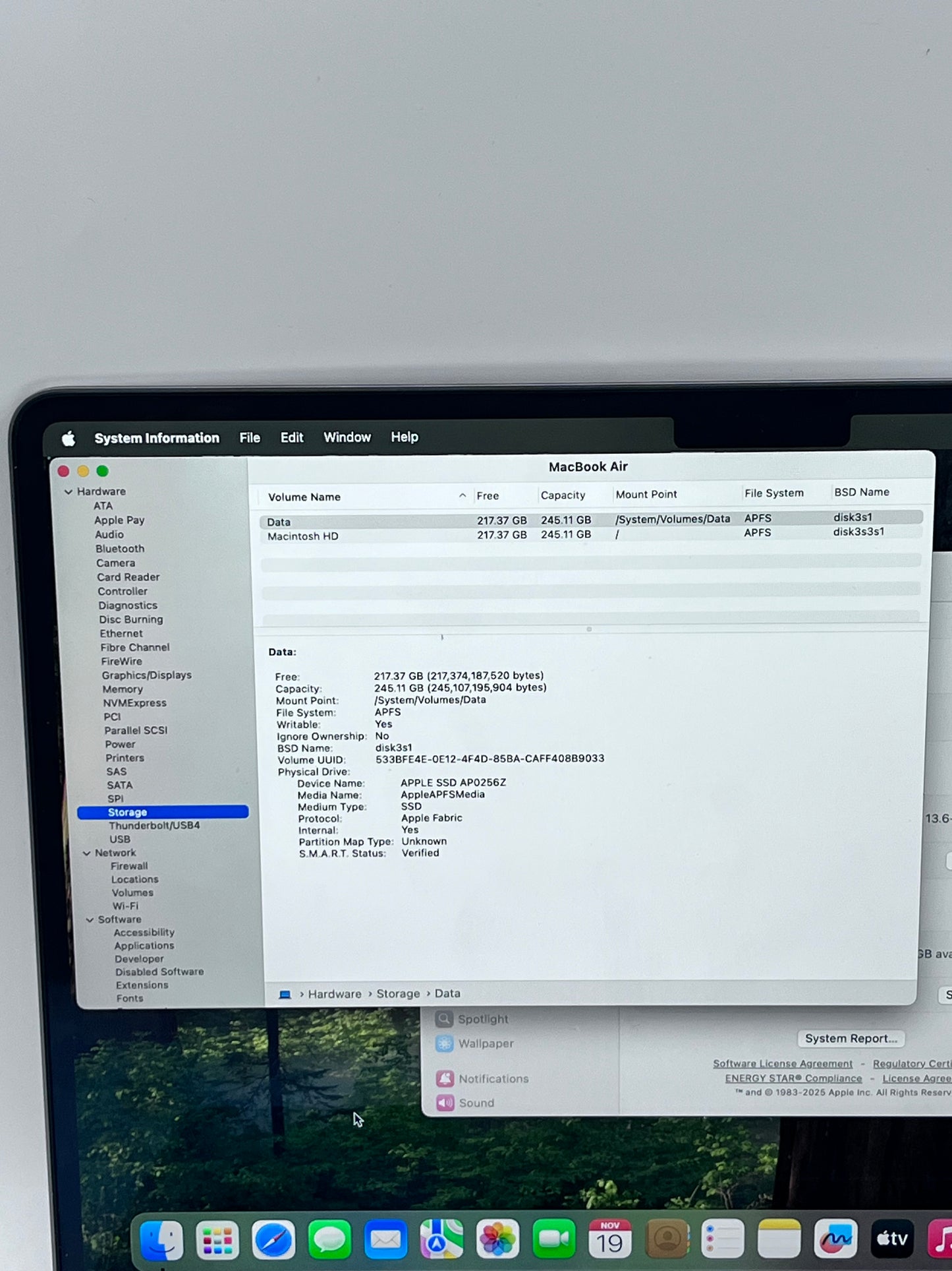 2022 Apple MacBook Air 13.3" 8C M2 GPU 16GB 256GB A2681 REMOTELY MANAGED