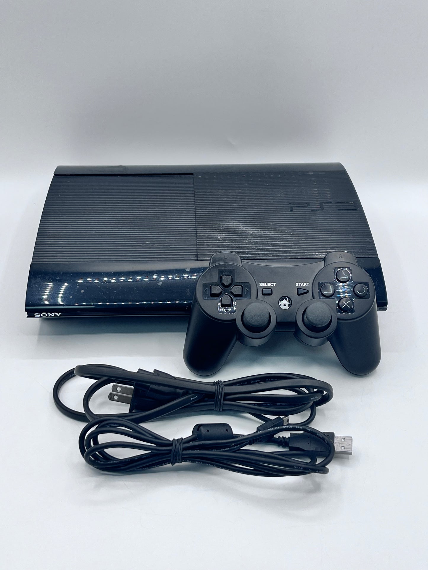 Sony PlayStation 3 Super Slim (CECH-4001)  Console -  Black Tested