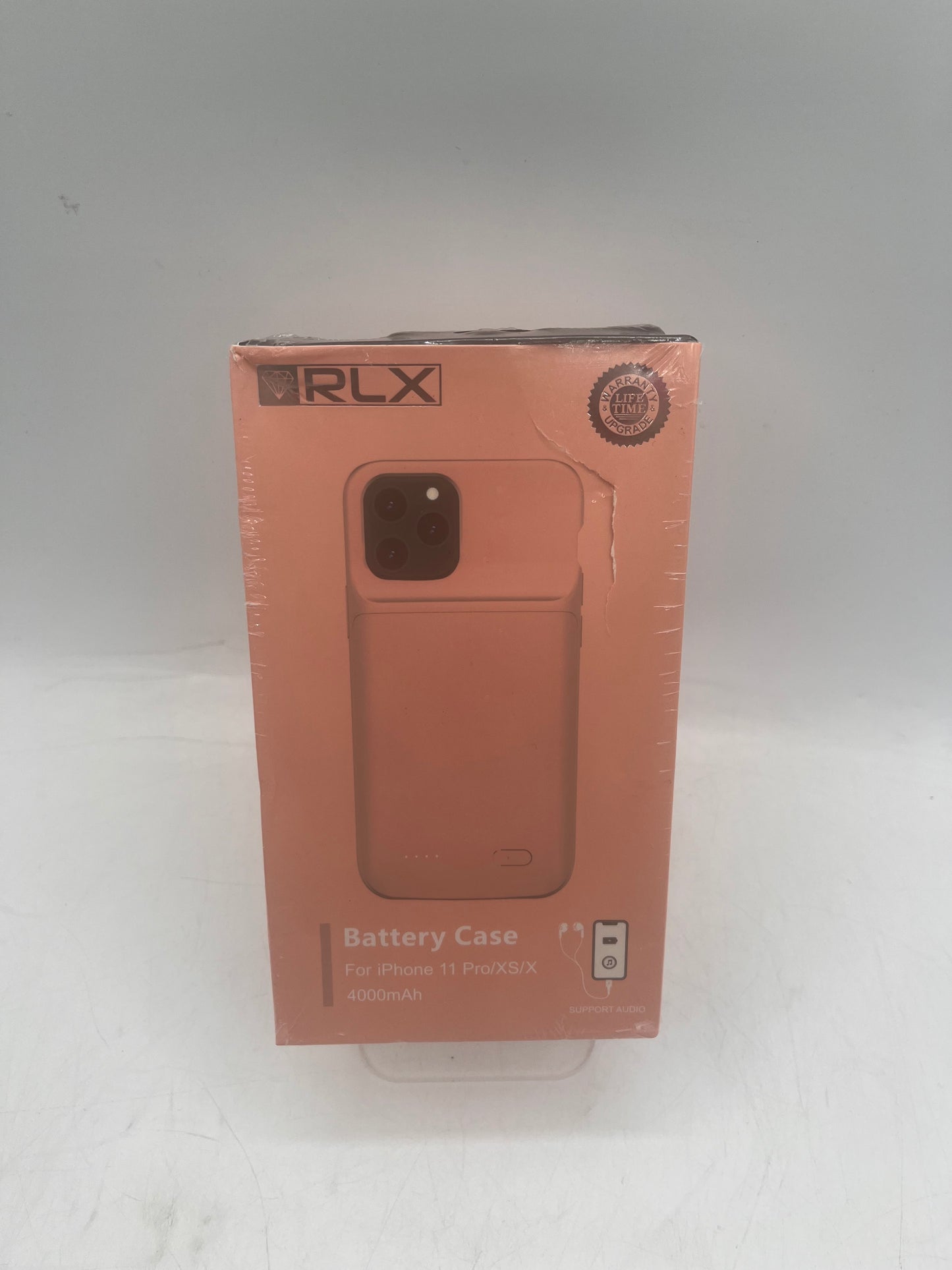 RLX Iphone 11 Pro/XS/X Battery Case Beige