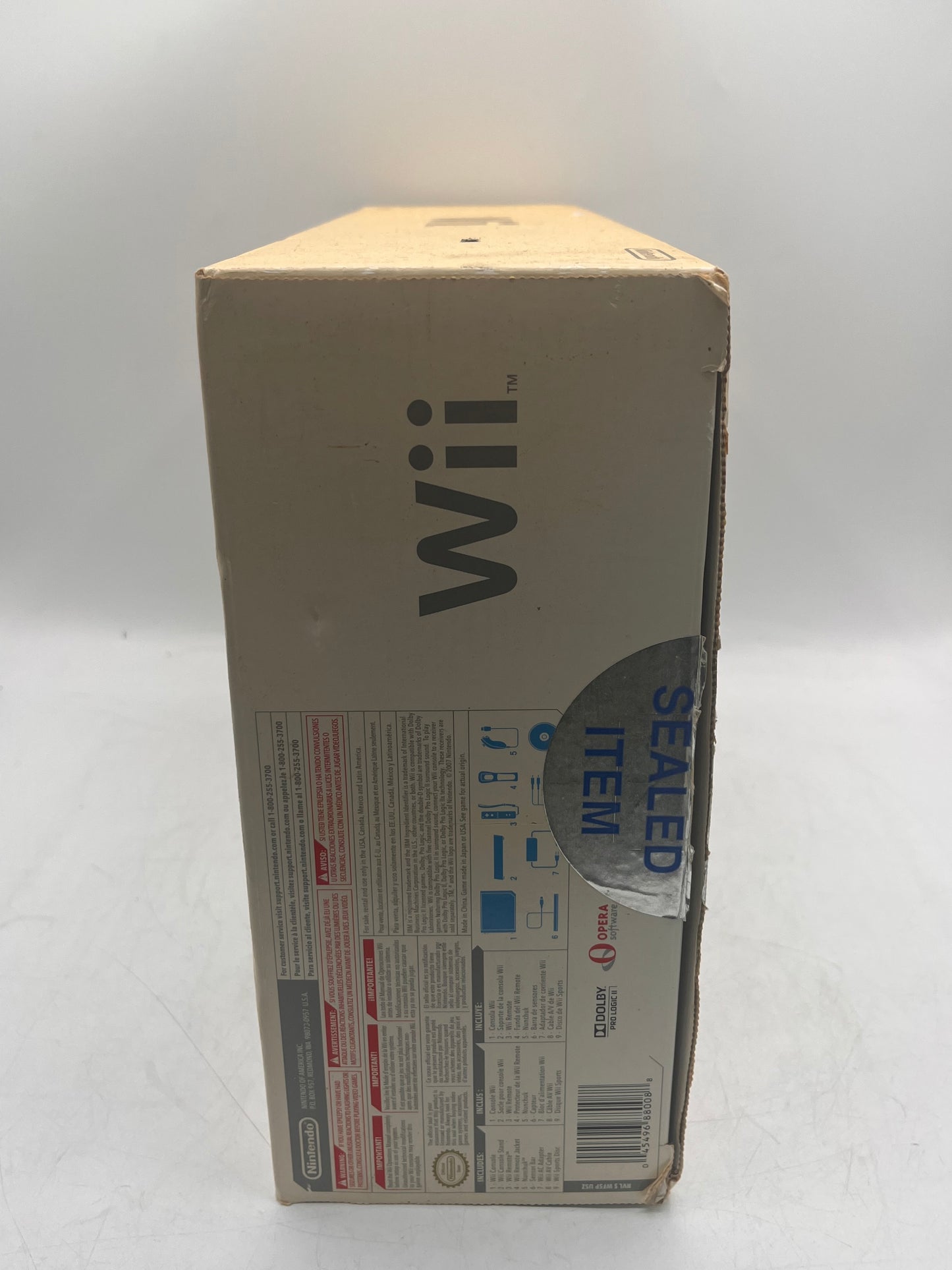 Nintendo Wii RVL-001 2006 Video Game System - White NEAR MINT Free Shipping