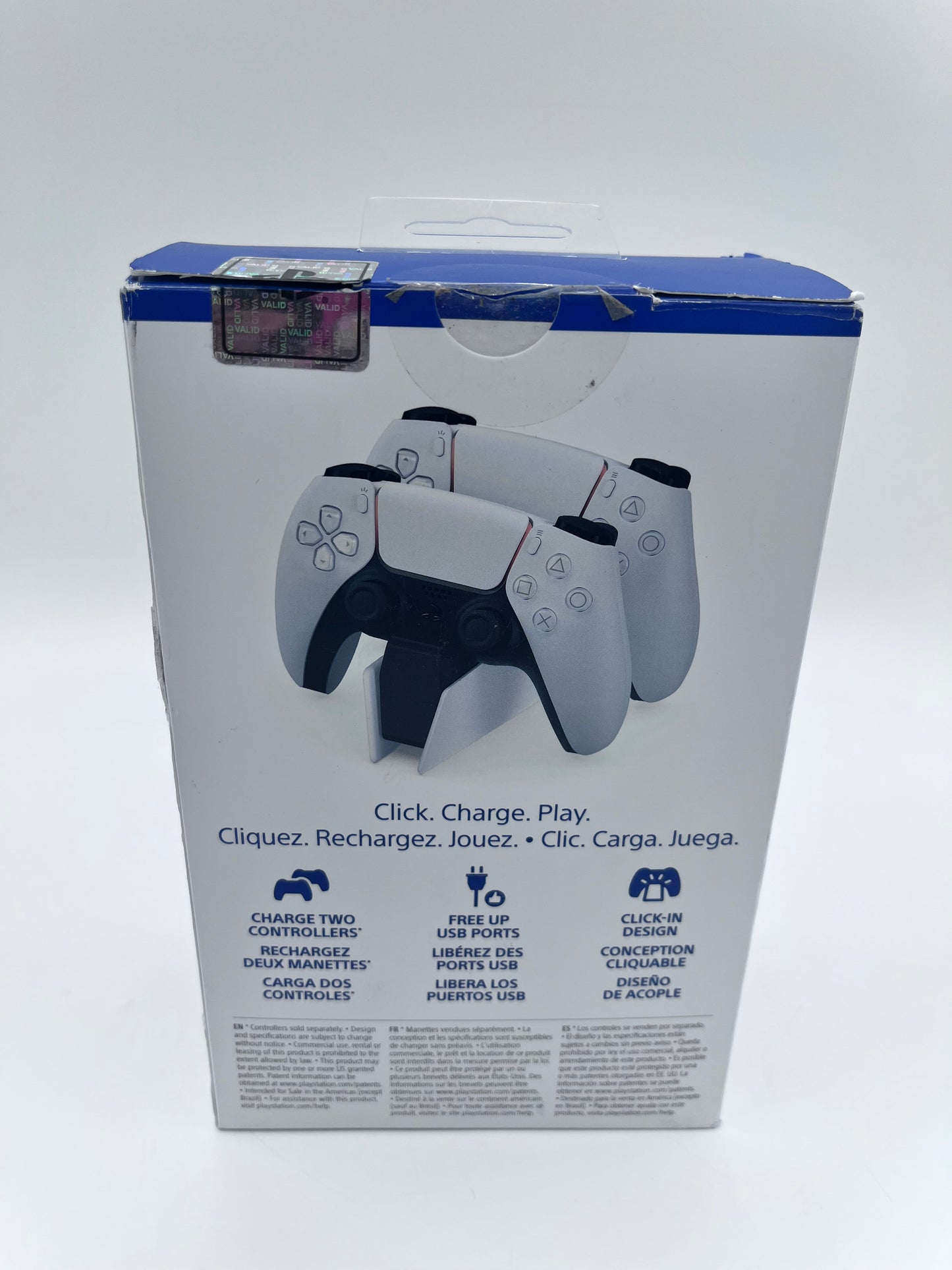 Sony Dualsense Charging Station for PS5 Video Game Accessory White