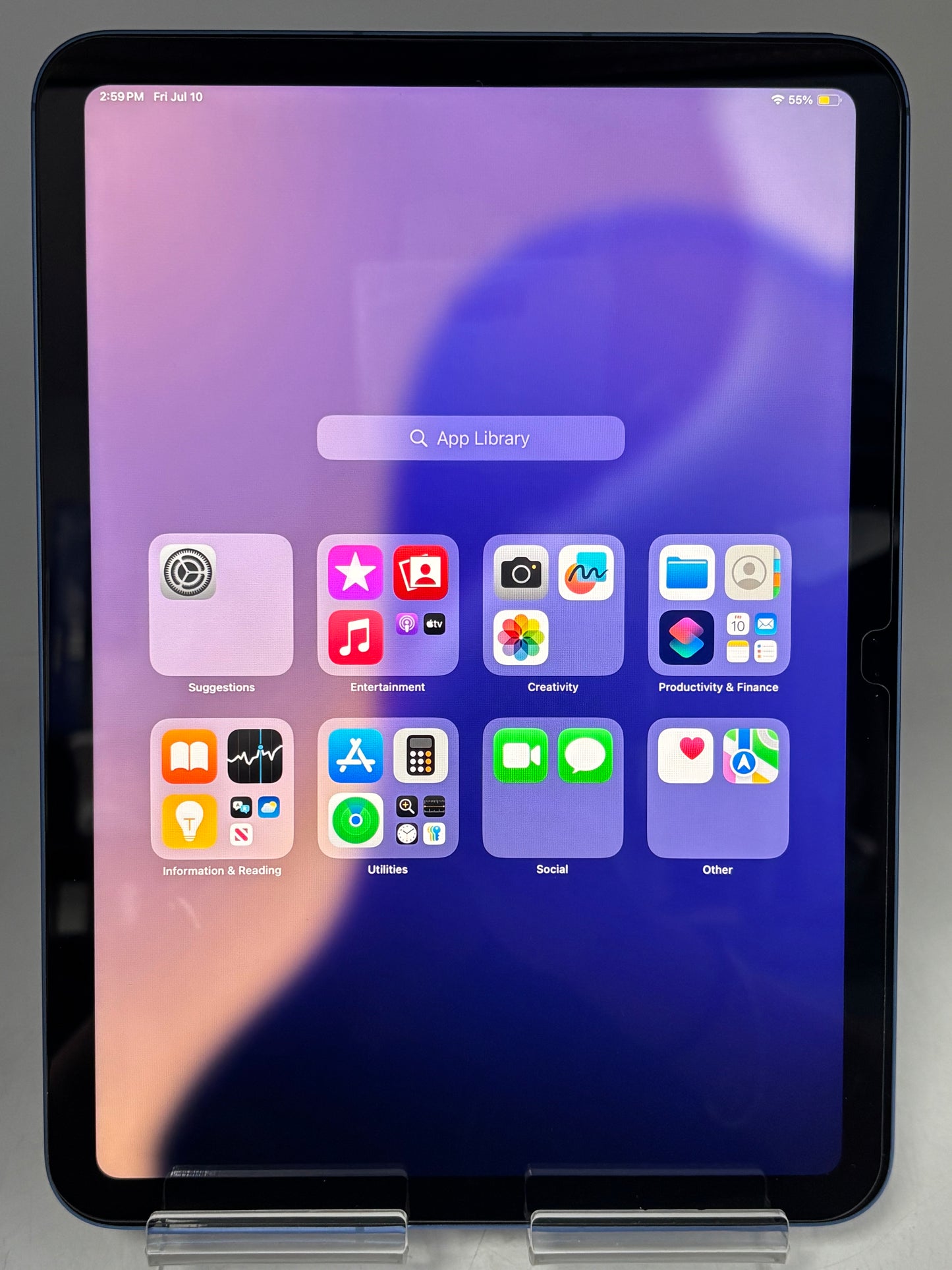 Unlocked Apple iPad 10th Gen 64GB A2757 MQ6K3LL/A Blue Free Shipping