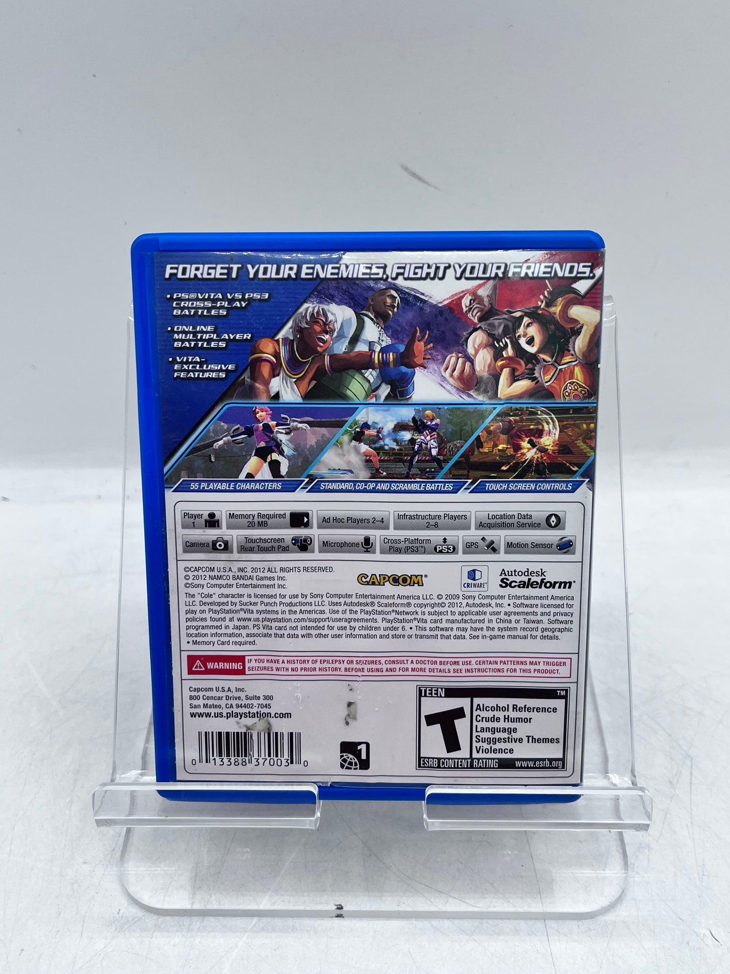 Street Fighter X Tekken (Sony PlayStation Vita, 2012)