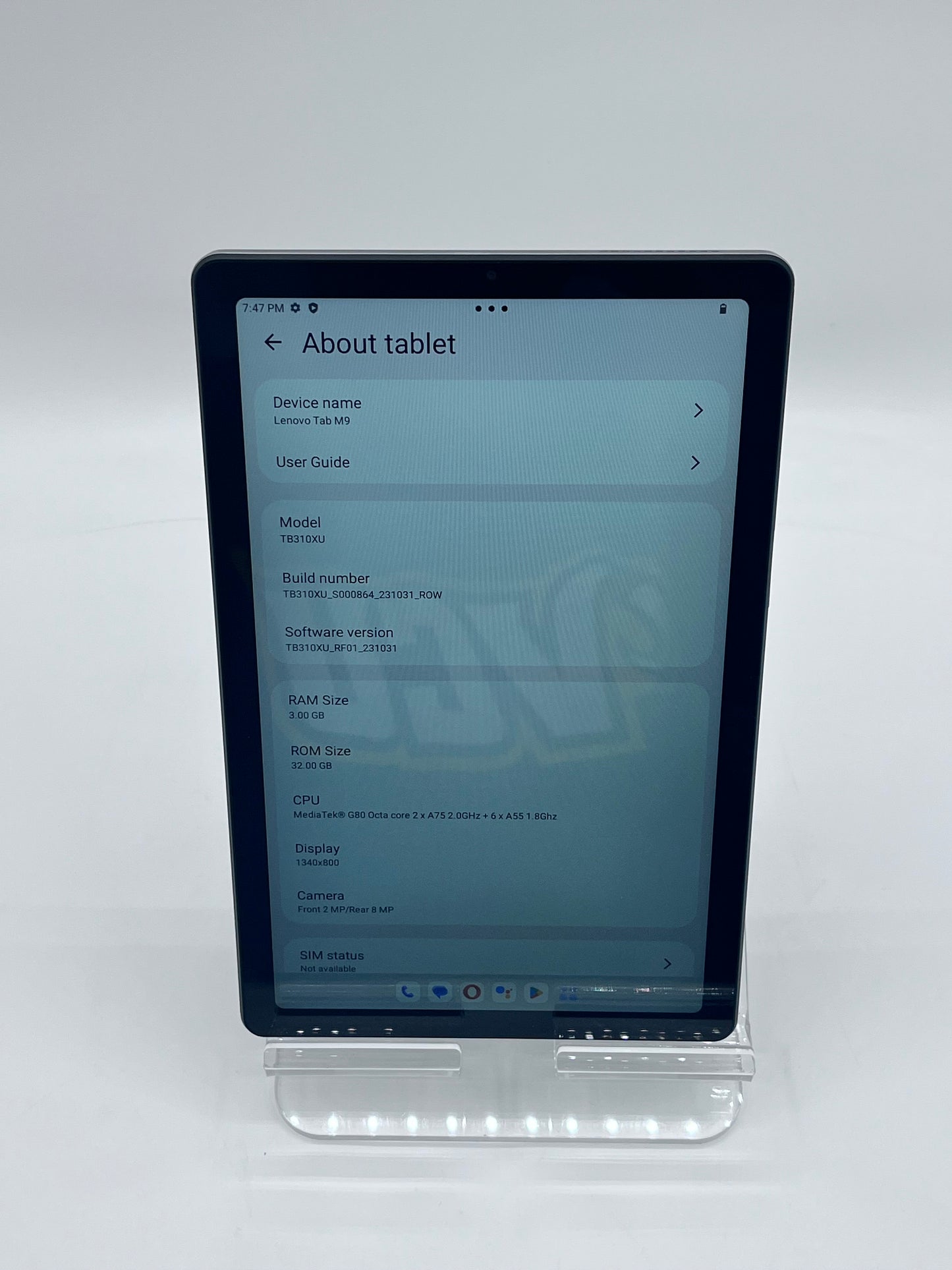 Lenovo Tab M9 - 9" Tablet - 3 GB 32GB - Arctic Grey
