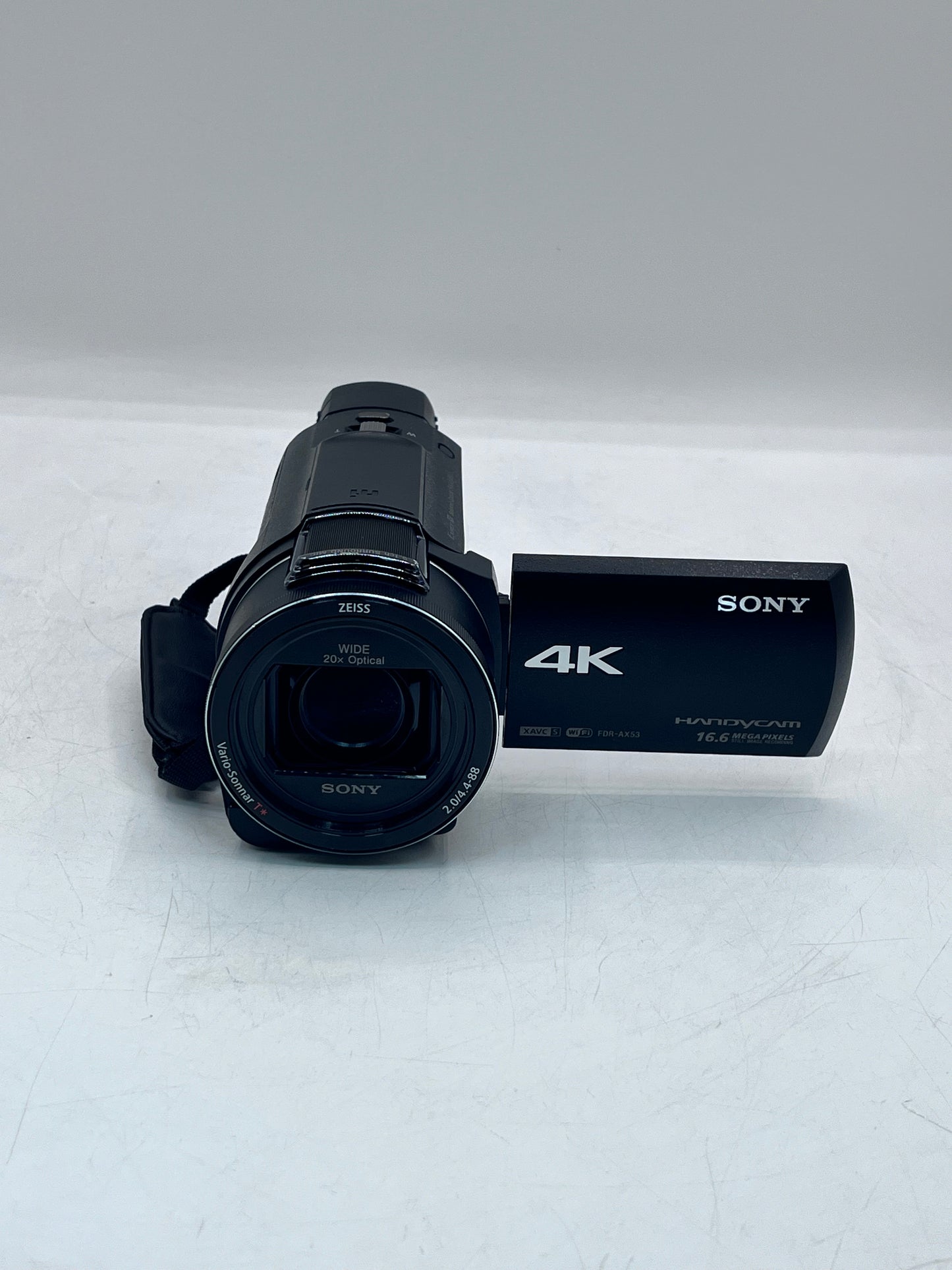 Sony FDR-AX53 4K UHD Handycam Camcorder Video Camera w/Carrying Bag - Black