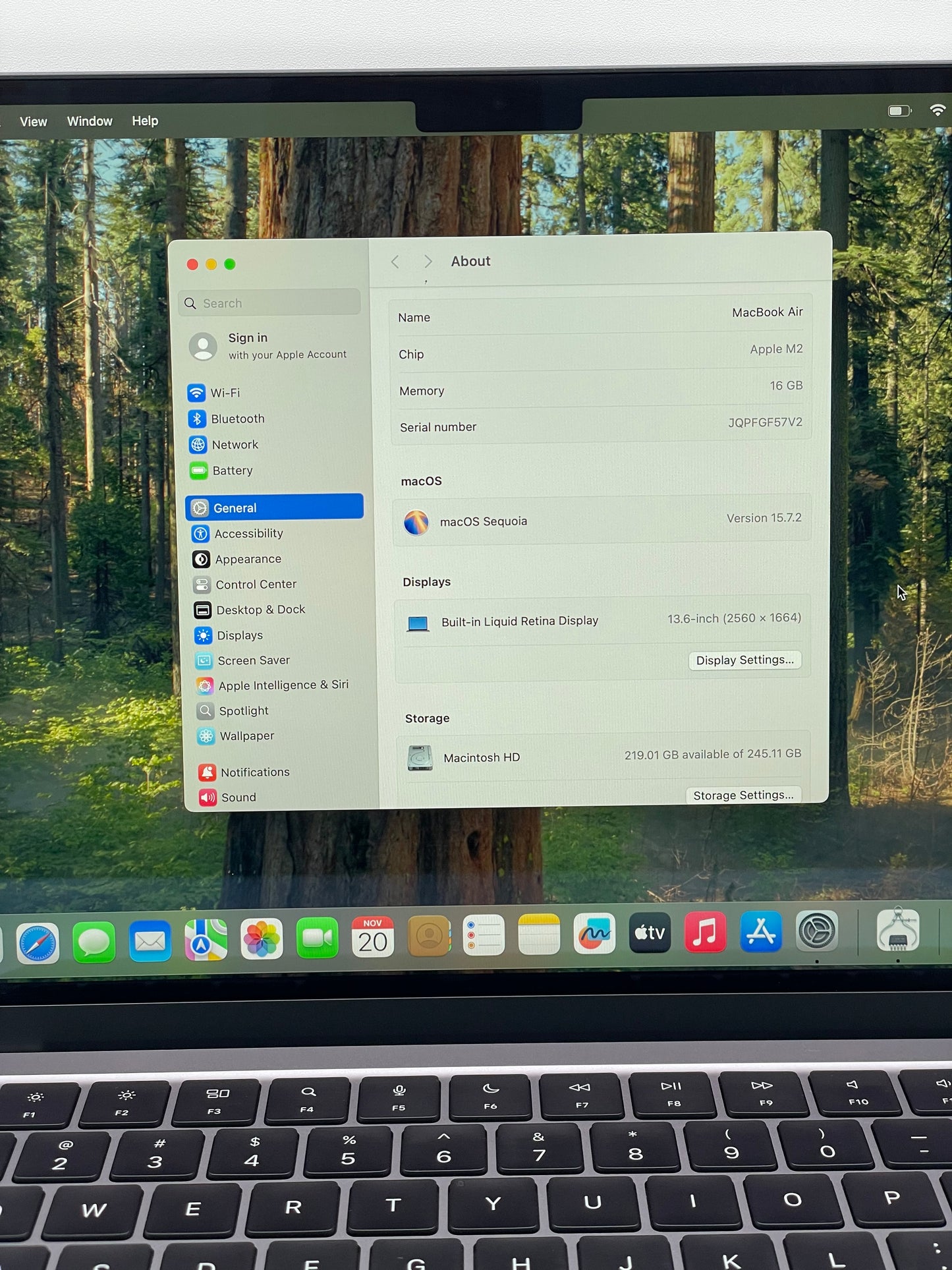 2022 Apple MacBook Air 13.3" 8C M2 8C GPU 16GB 256GB A2681 REMOTELY MANAGED 12CC