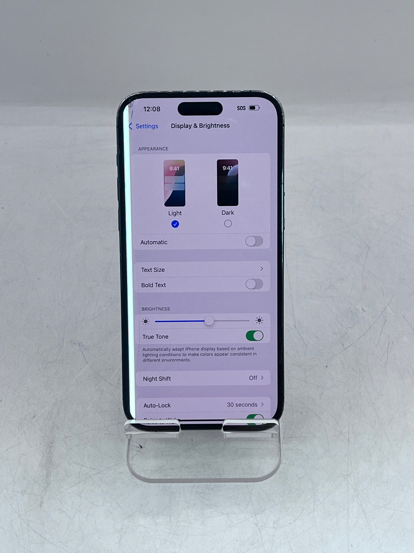 Apple iPhone 14 Pro Max A2651 NQ8R3LL/A 128GB Unlocked - Purple