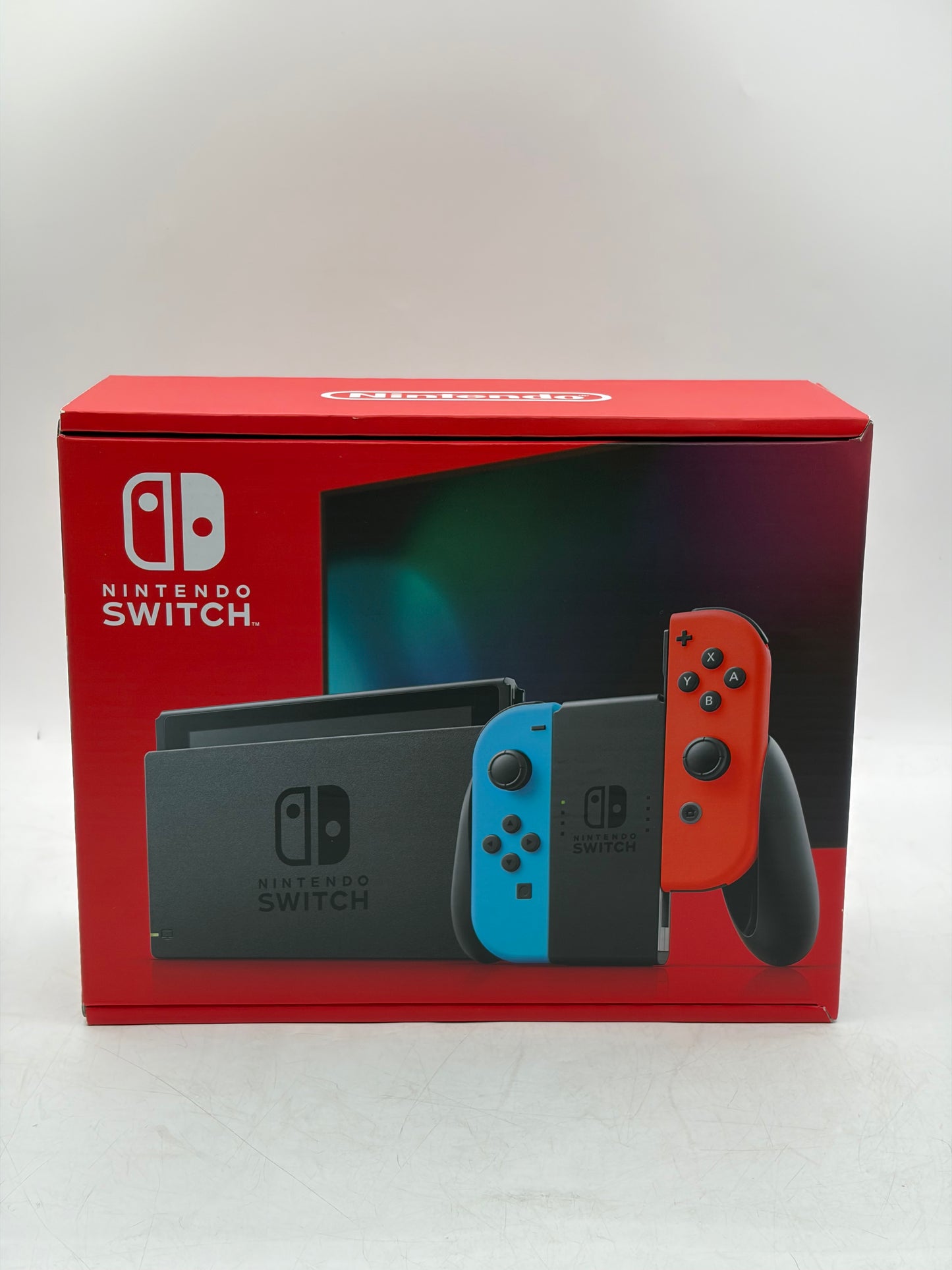 Nintendo Switch v2 Console Gaming System HAC-001(-01) Red/Blue Joycons BRAND NEW