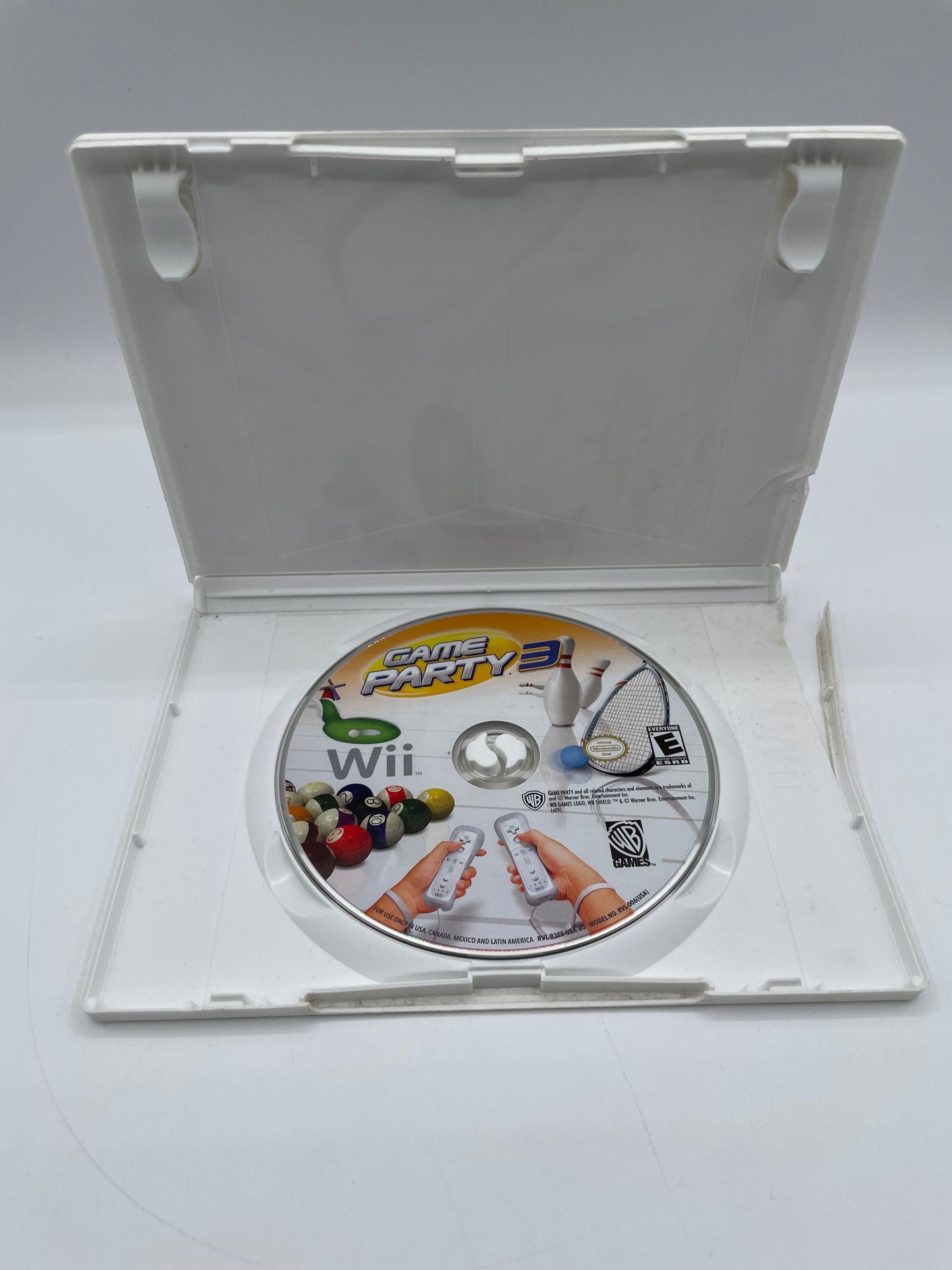 Nintendo Wii Game Party 3 Warner Bros. Sports Simulation Video Game