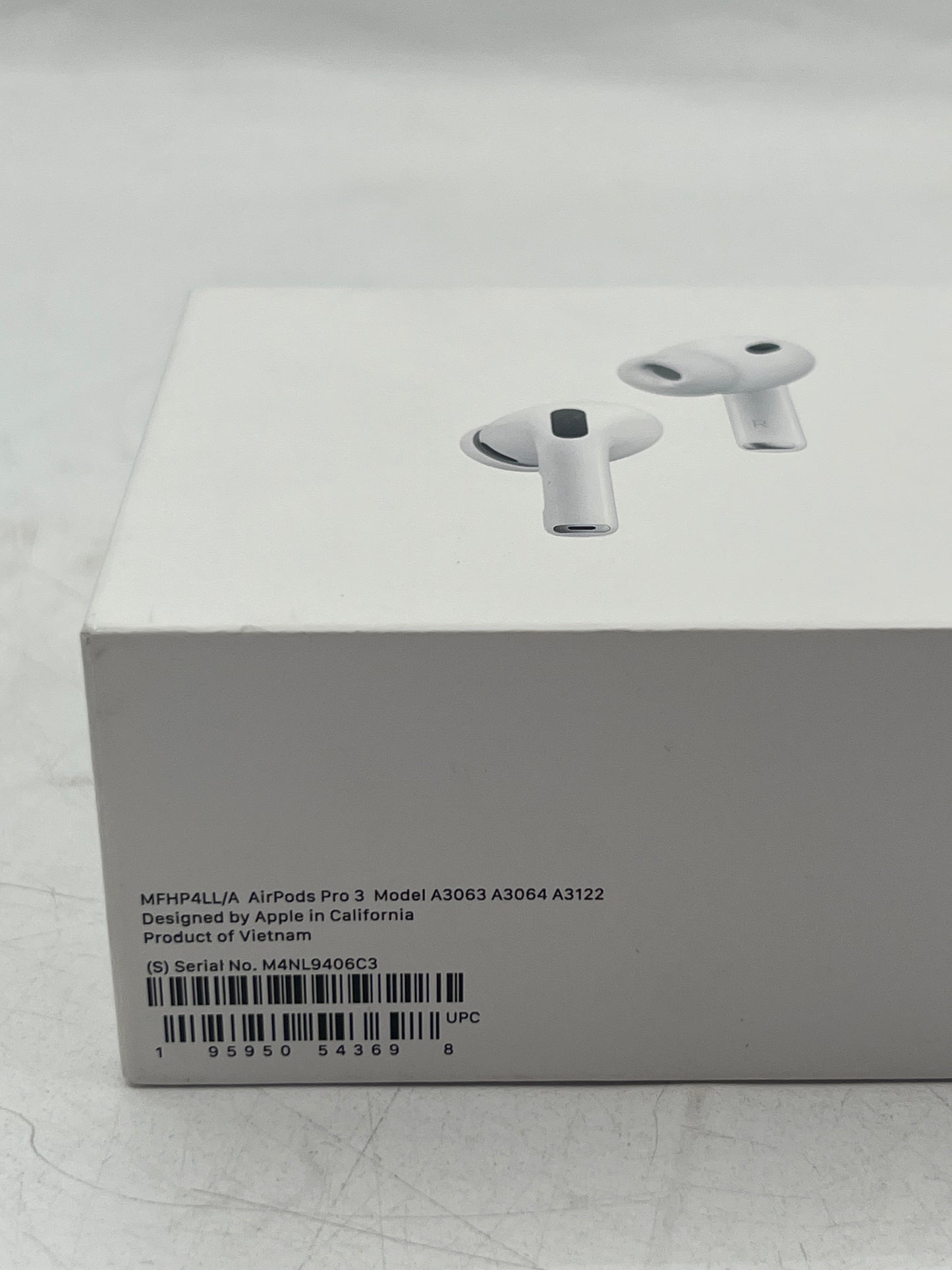 Apple AirPods Pro (3rd Gen) A3064 2025 Wireless Earbuds - White
