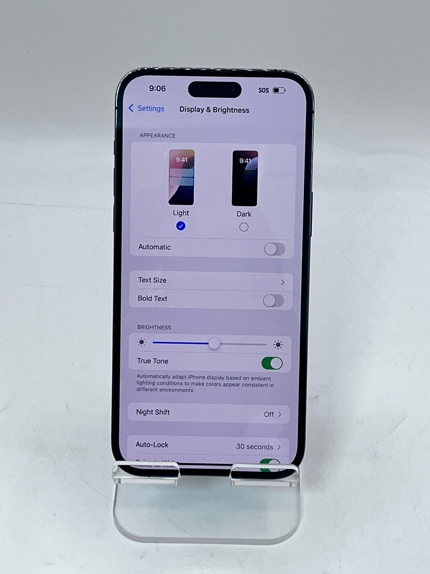 Unlocked Apple iPhone 14 Pro Max 6.7" A2651 MQ8R3LL/A 128GB - Purple