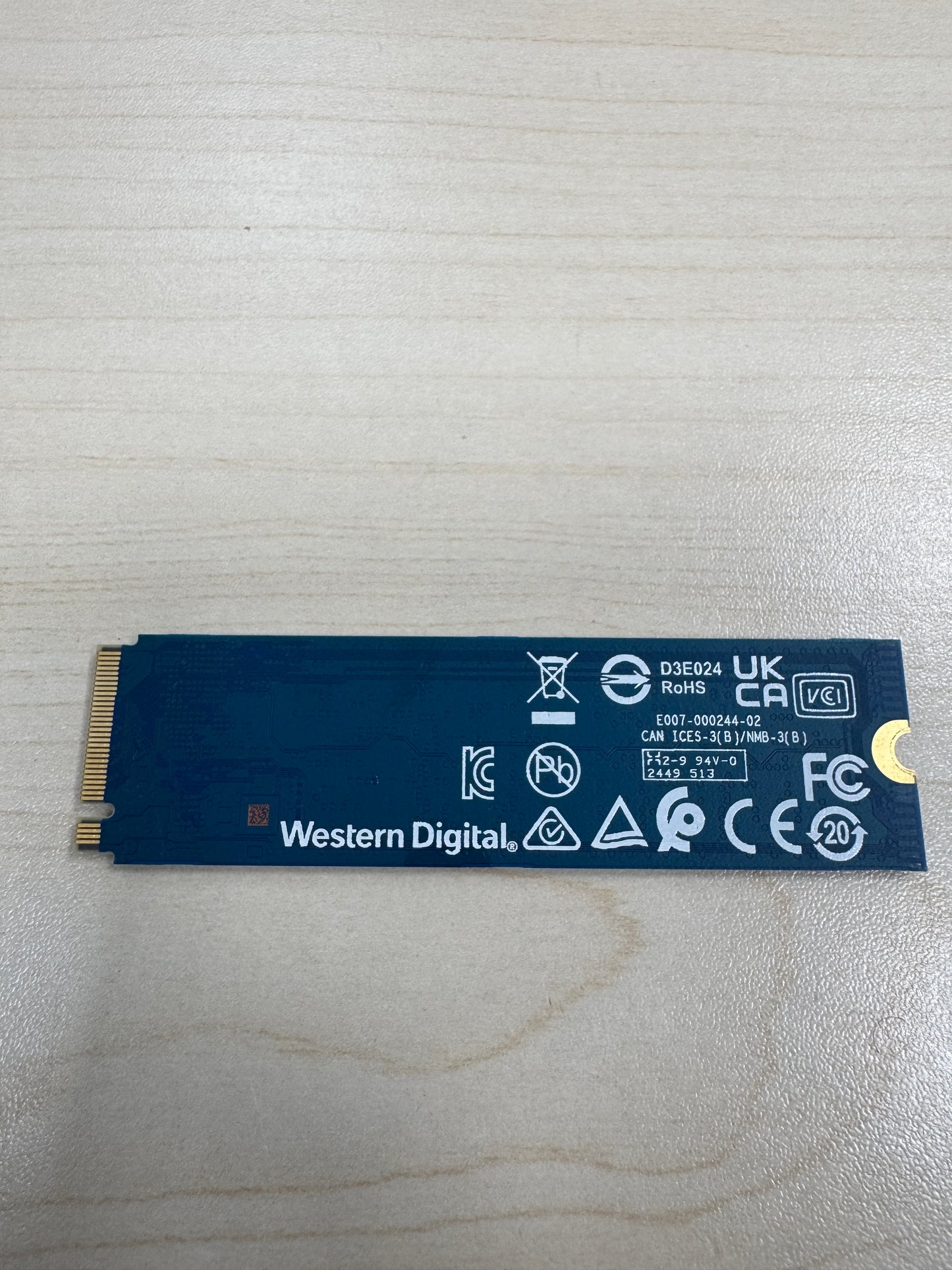 WD Green SN350 1TB M.2 NVMe SSD WDS100T2G0C-00CDH0 Tested Free Shipping