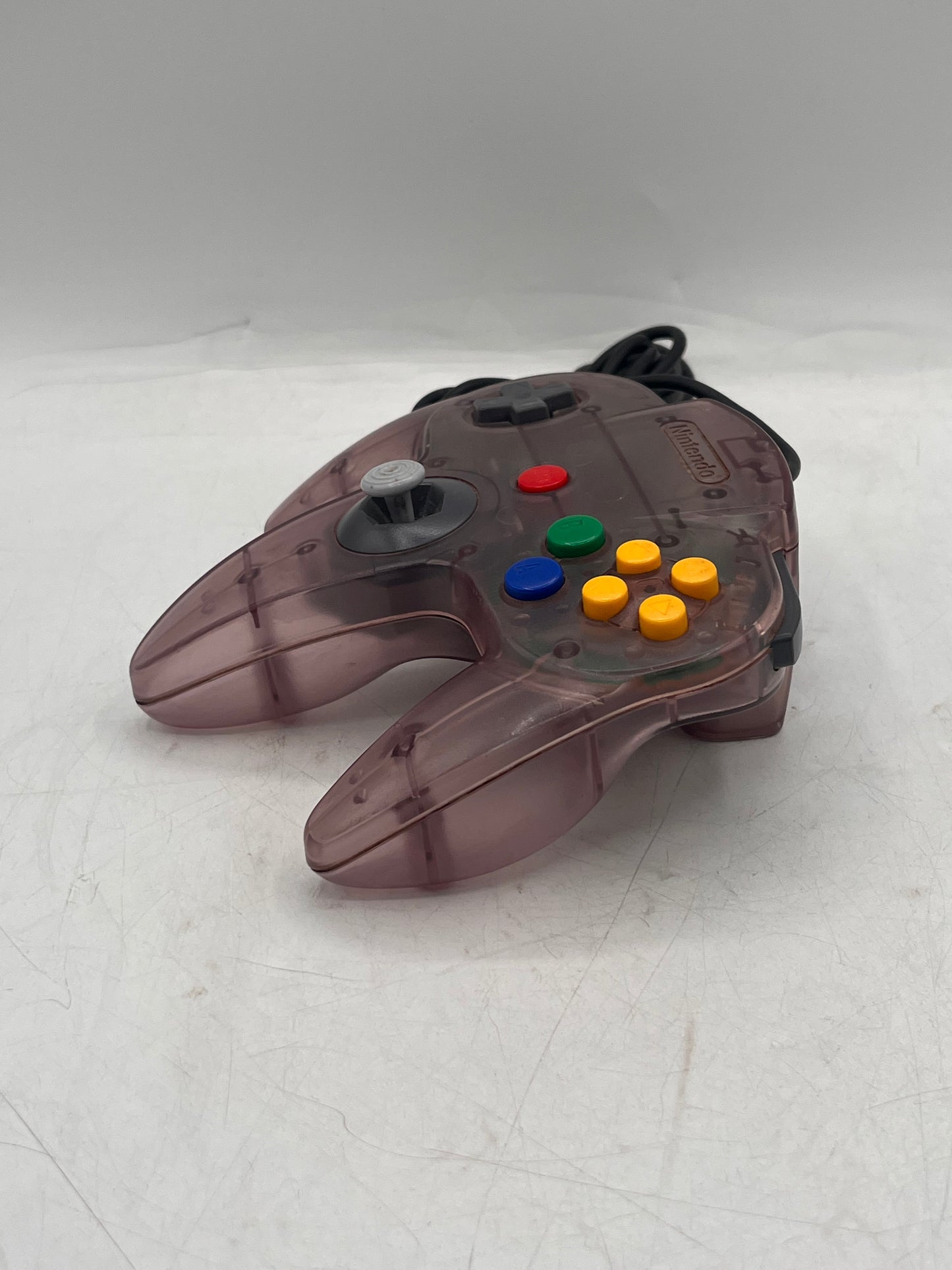 Nintendo N64 Controller NUS-005 Clear Video Game Controller