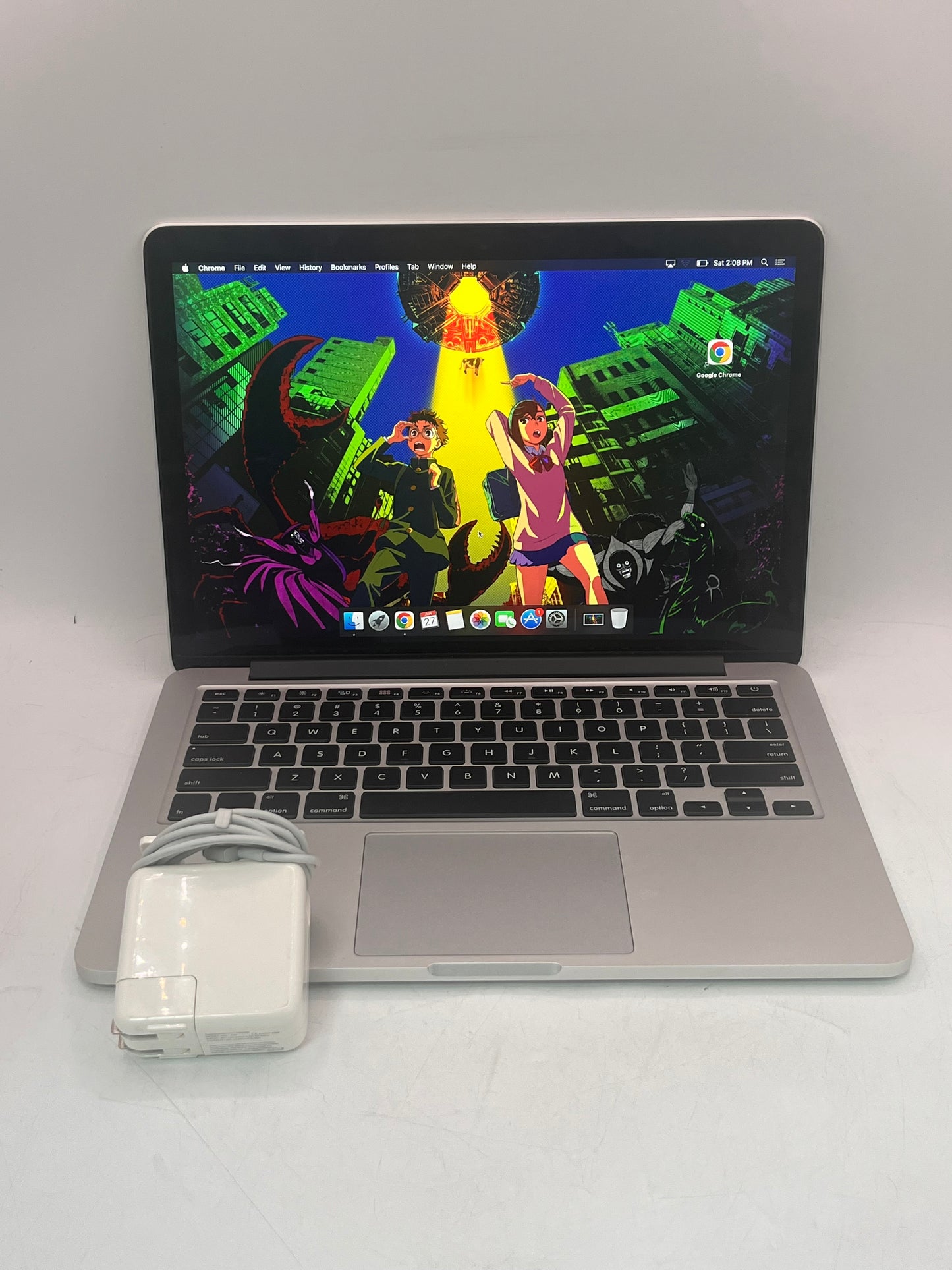 2015 Apple MacBook Pro 13" A1502 Core i7 16GB 512GB Silver 232 Cycle Count
