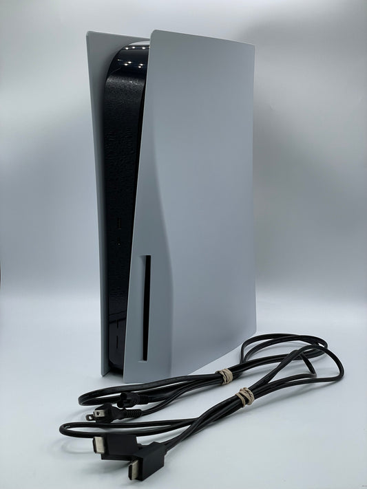 Sony PlayStation 5 Disc Edition PS5 825GB CFI-1215A  Console with Cords Tested