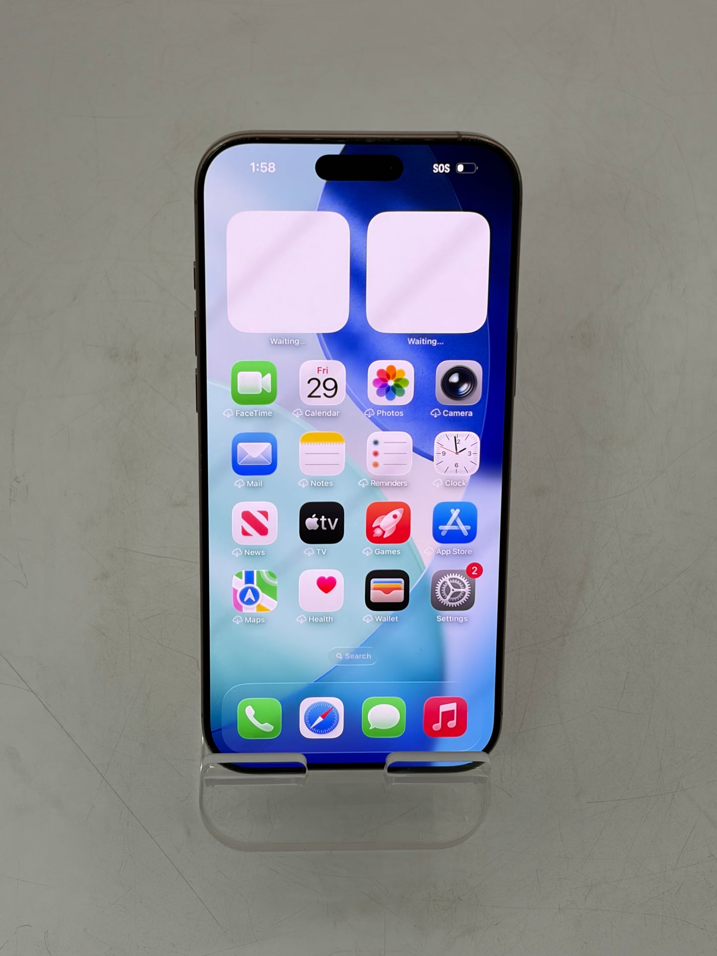 Unlocked Apple iPhone 16 Pro Max 256GB Desert Titanium A3084 MYW53LL/A 96% BH