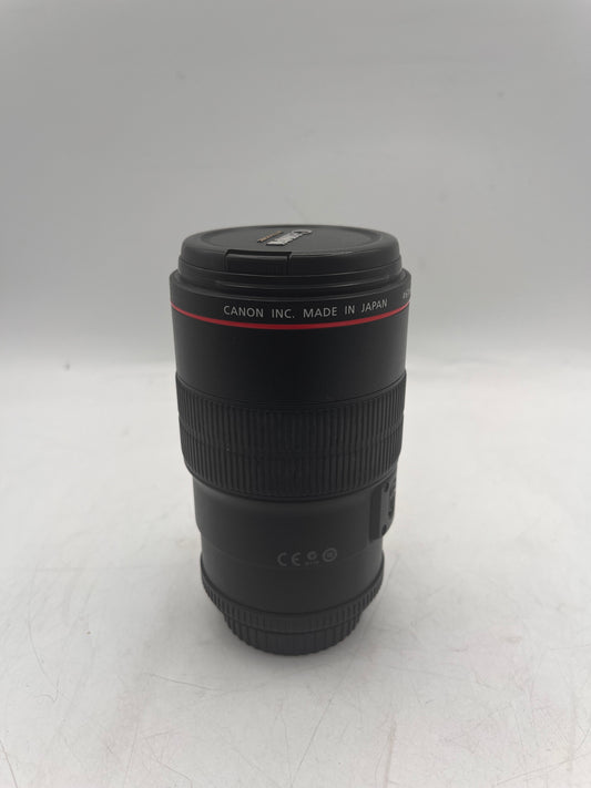 Canon Macro Lens EF 100mm f/2.8 L IS USM Camera Lens - Black