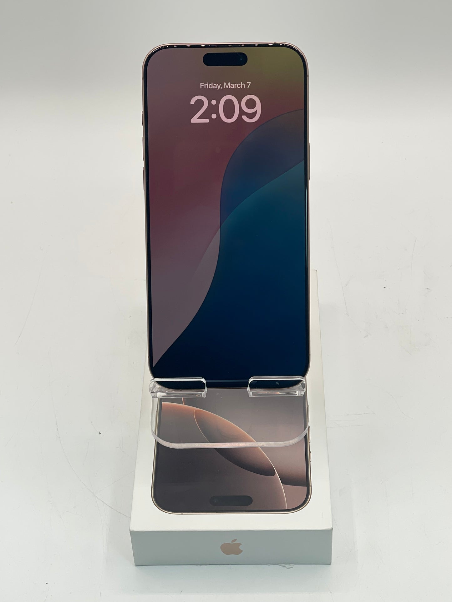 Unlocked Apple iPhone 16 Pro Max 256GB Dessert Titanium Clean IMEI 100% Battery with Original Box
