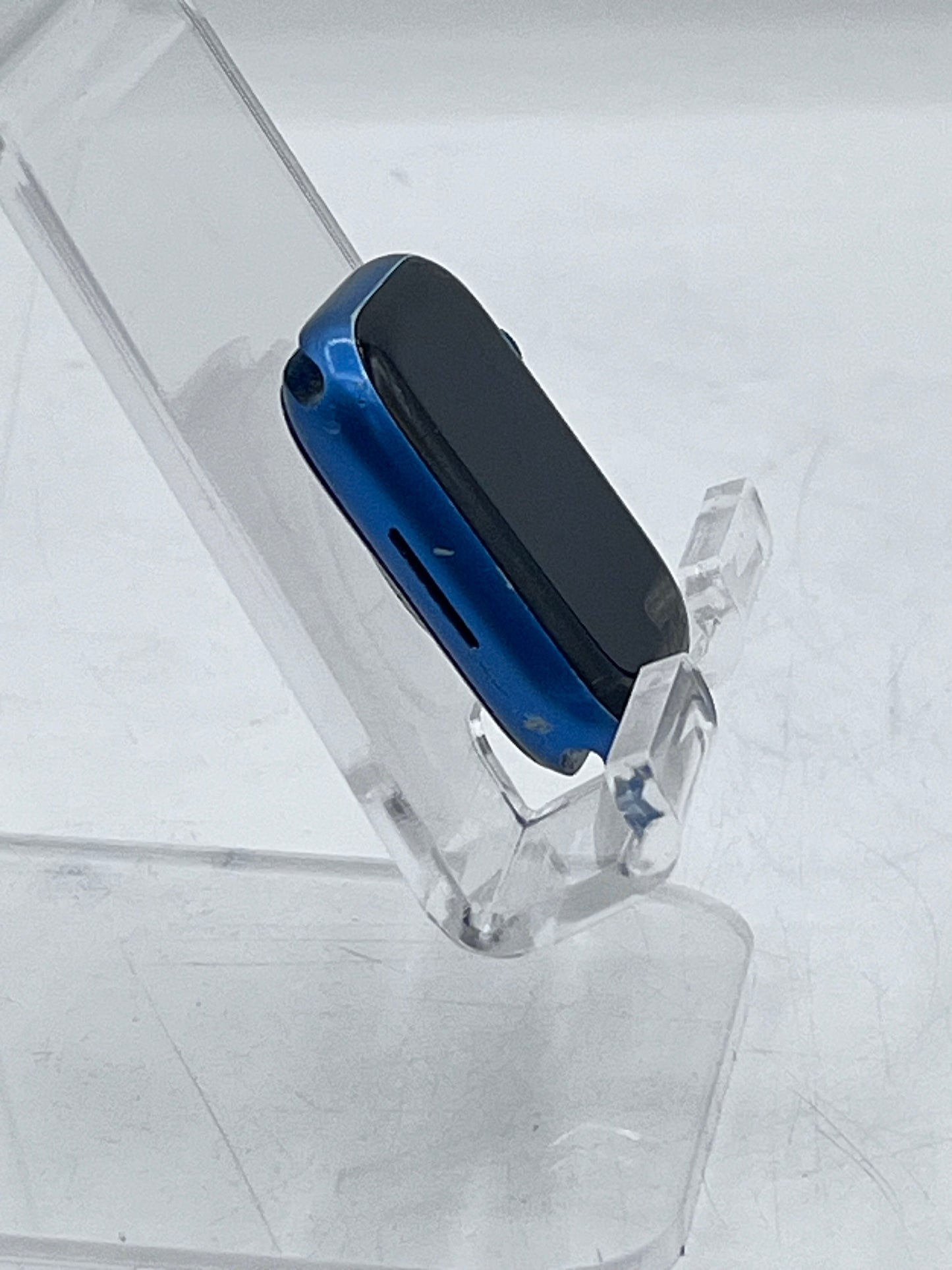 Unlocked Apple Watch Series 7 45mm Blue Aluminum A2477 MKJA3LL/A