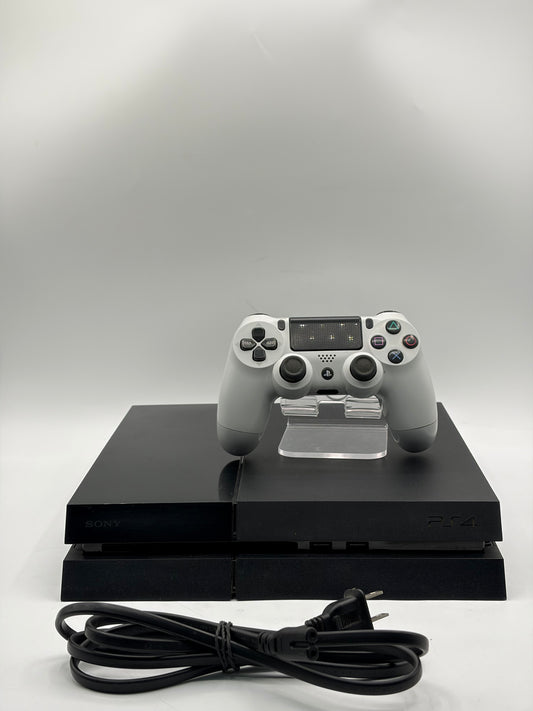 Sony PlayStation 4 500GB Gaming Console Black CUH-1001A w/ Controller Tested Free shipping