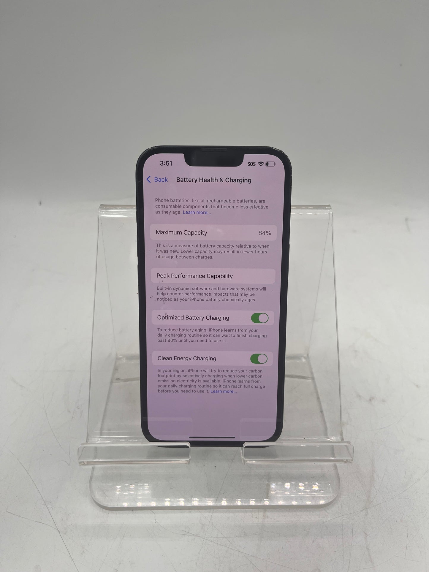 T-Mobile Apple iPhone 14 MPUA3LL/A A2649 128GB - Blue READ