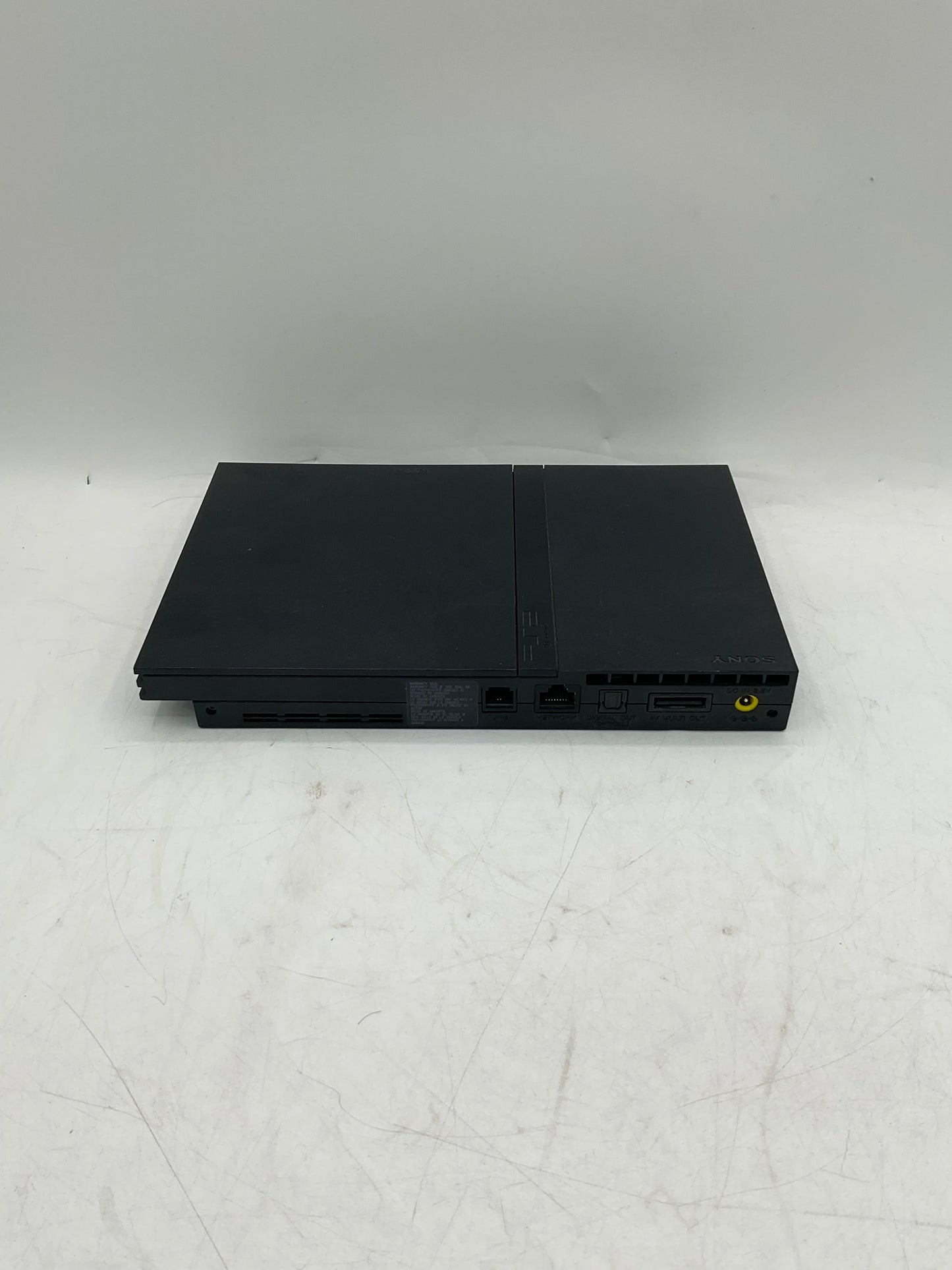 Sony PlayStation 2 Slim (SCPH-7001) Black Tested w/ 2 Controllers Free Shipping